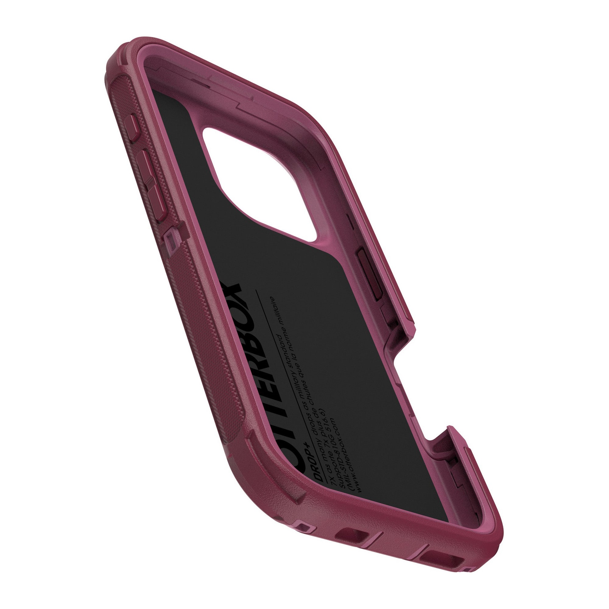 iPhone 16 Pro Otterbox Defender Pro w/ MagSafe Series Case - Pink - Foxberry - 15-12952