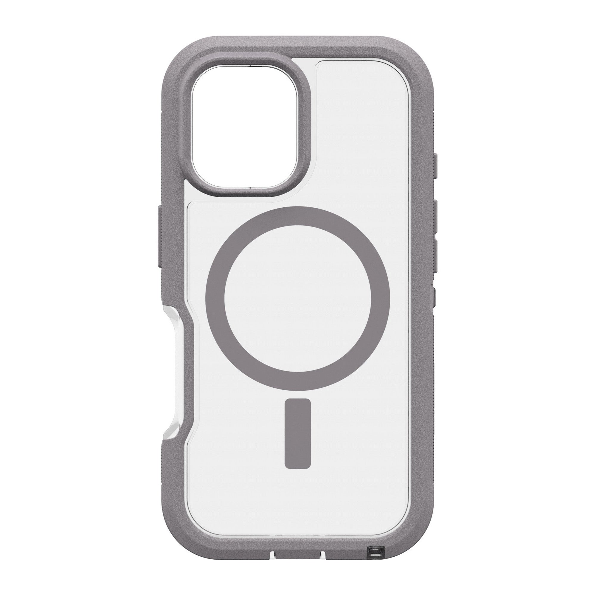 iPhone 16 Otterbox Defender XT Clear Pro w/ MagSafe Series Case - Clear/Grey - Snow Capped - 15-12976