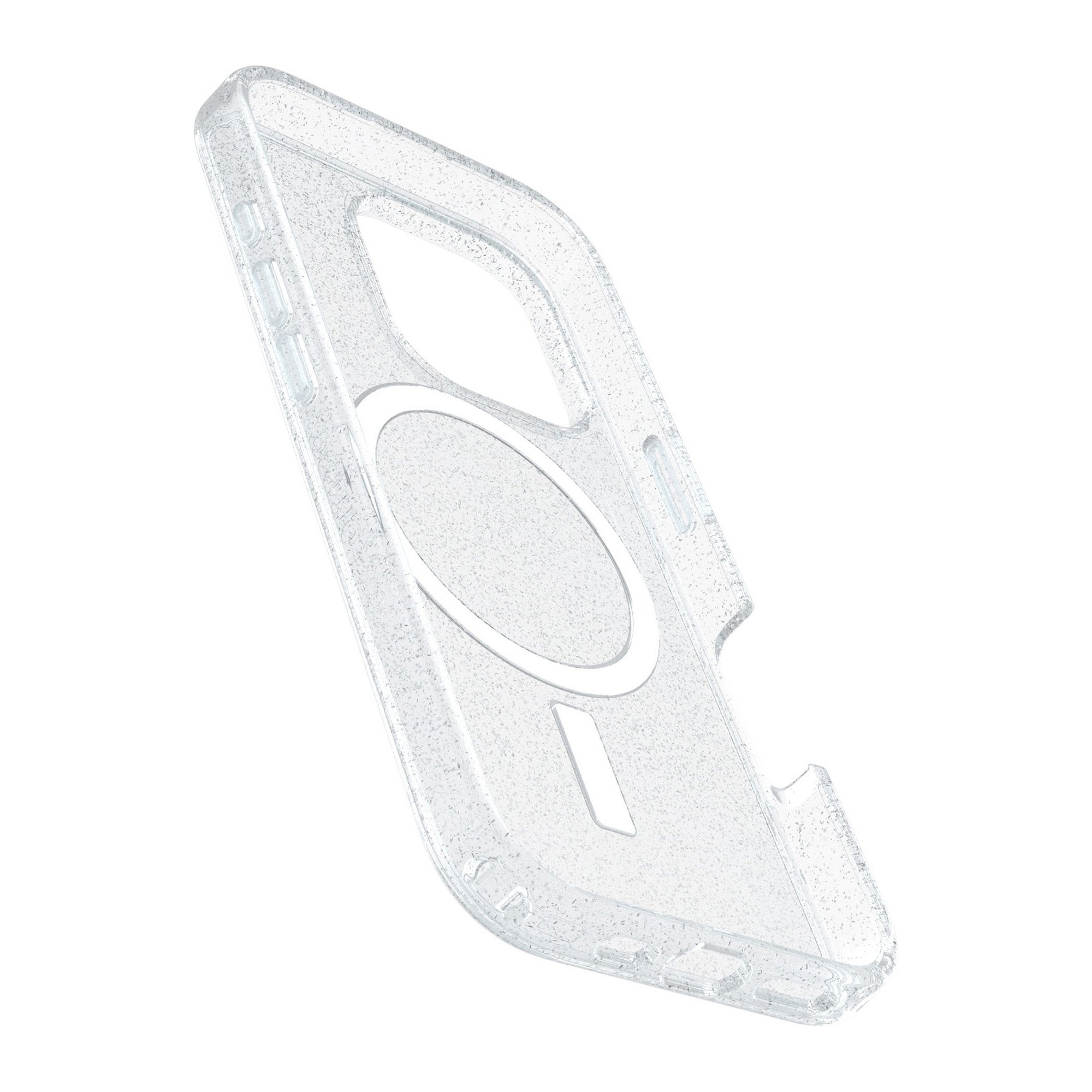 iPhone 16 Pro Otterbox Symmetry Clear w/ MagSafe Series Case - Clear - Stardust 3.0 - 15-13066