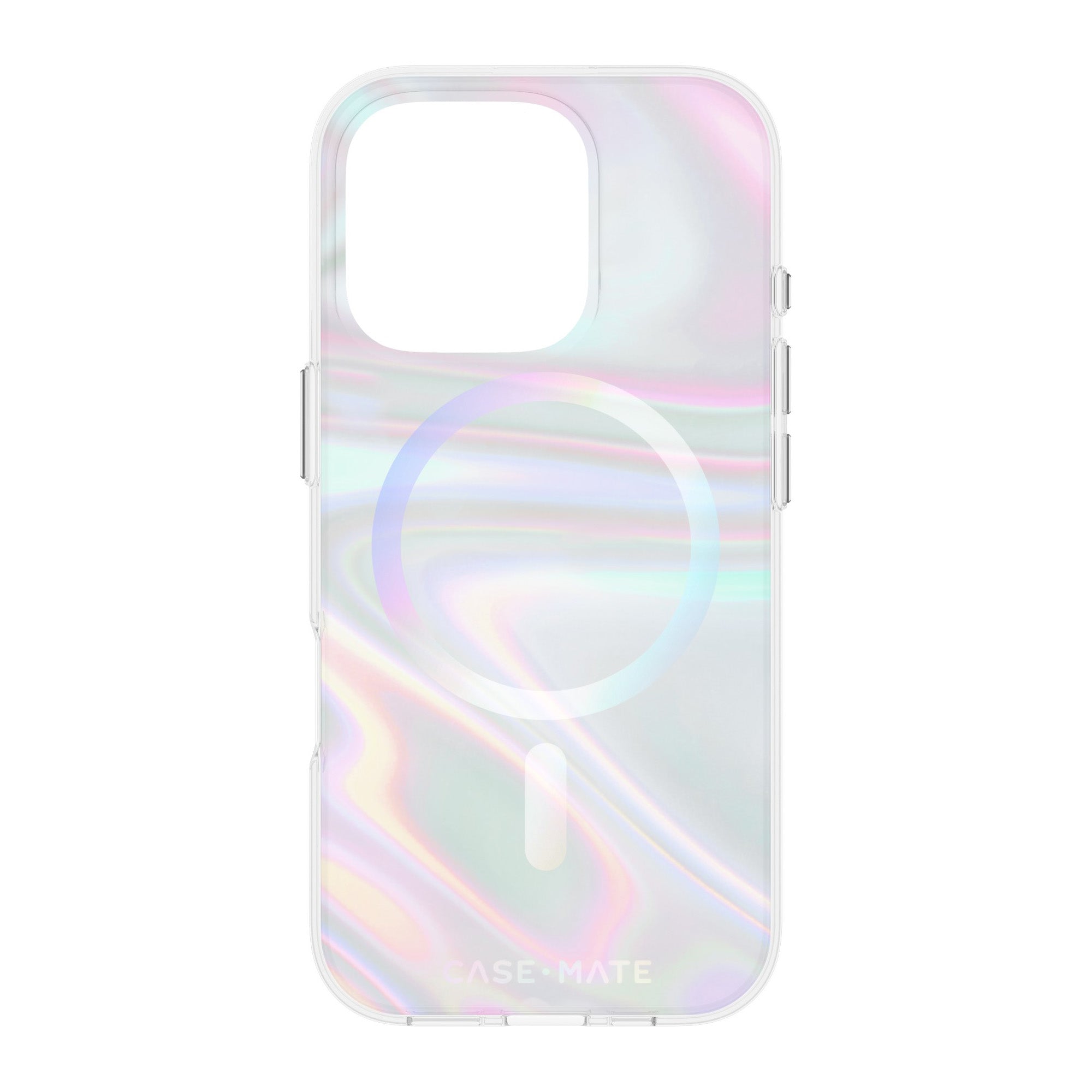 iPhone 16 Pro Case-Mate Soap Bubble MagSafe Case - Iridescent - 15-13257