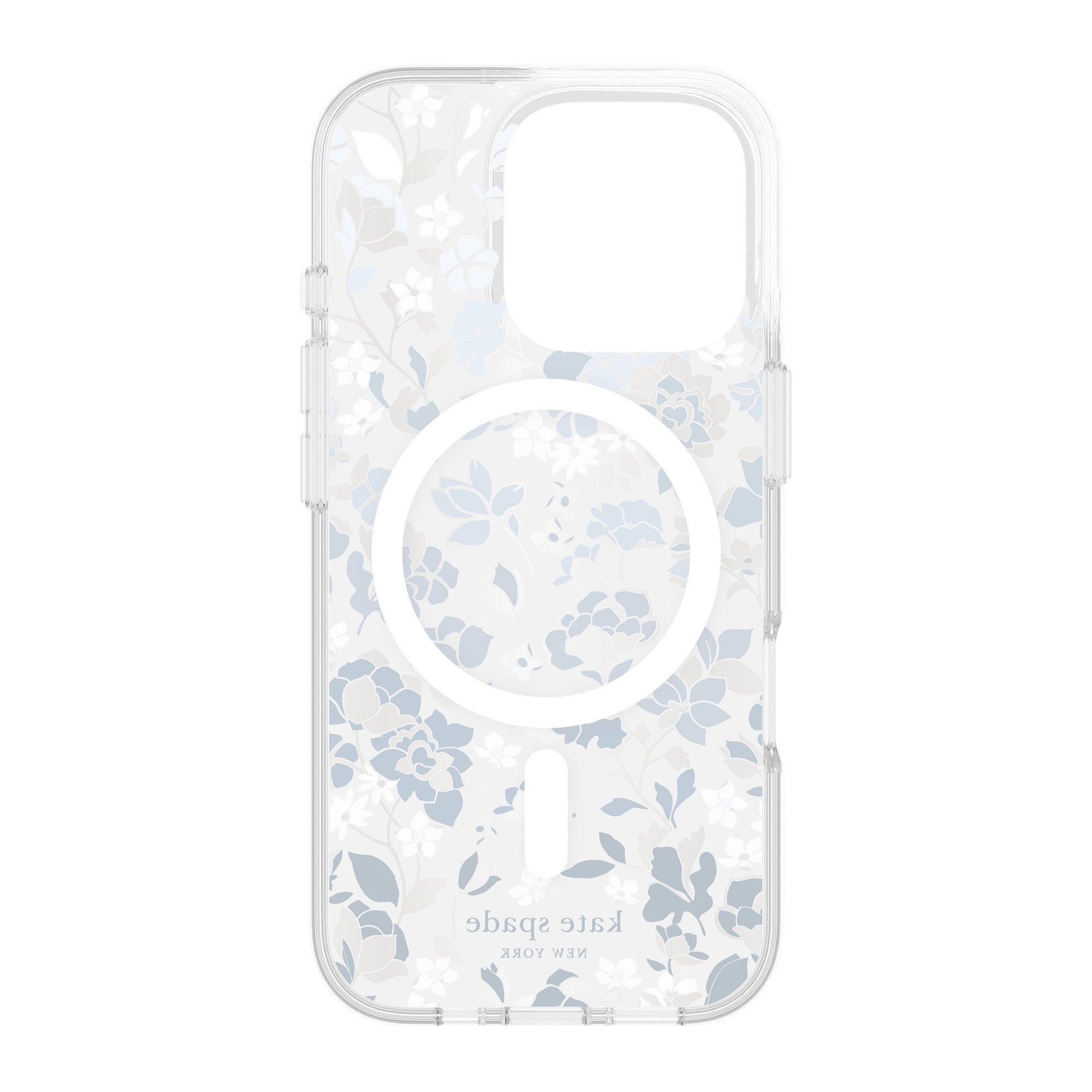 iPhone 16 Pro Kate Spade Protective Prints MagSafe Case - Flowerbed Blue - 15-13262