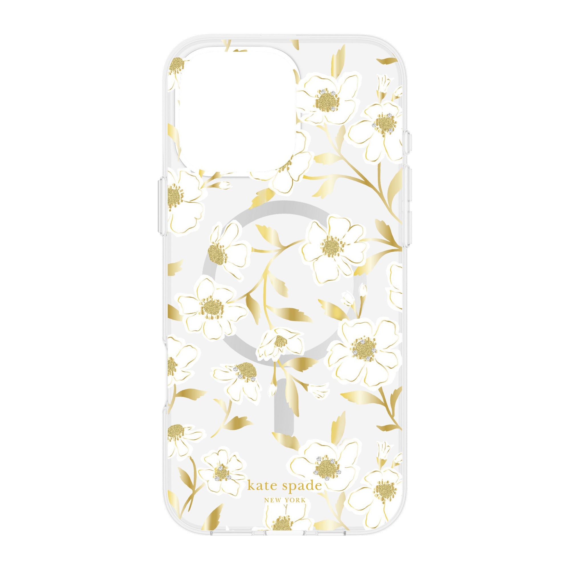 iPhone 16 Pro Max Kate Spade Protective Prints MagSafe Case - Sunshine Floral - 15-13277