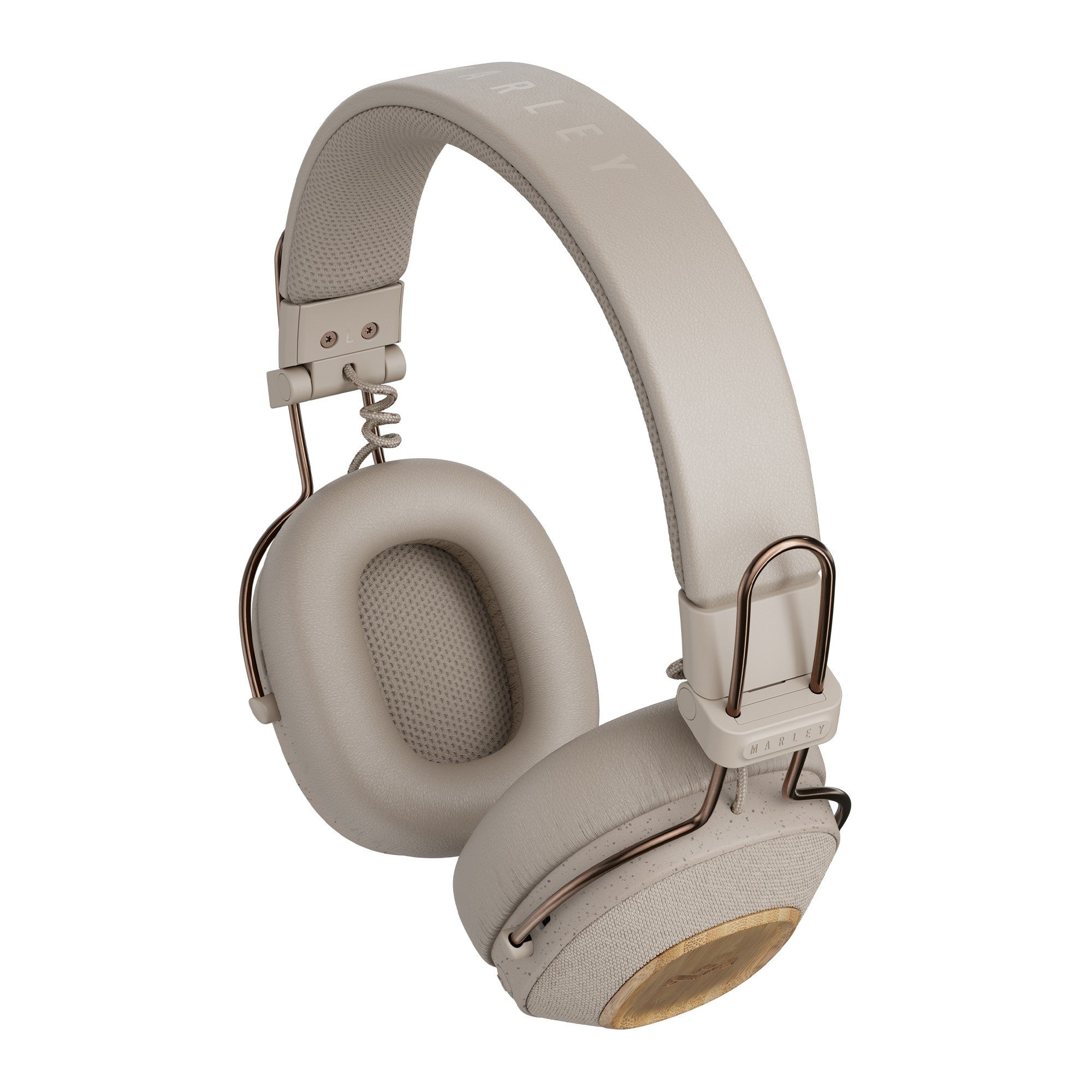 House of Marley Positive Vibration Riddim Headphones - Cream - 15-13299