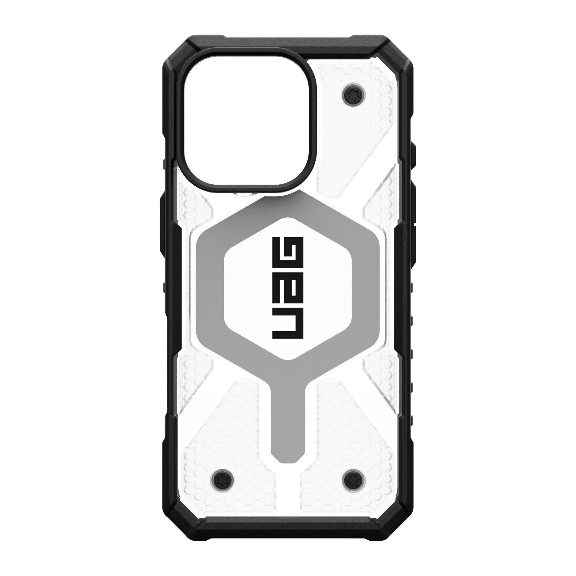 iPhone 16 Pro UAG Pathfinder Clear MagSafe Case - Ice - 15-13319