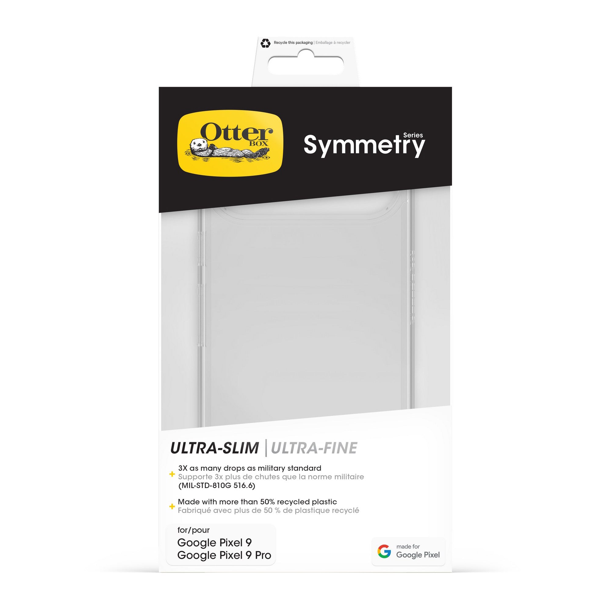 Google Pixel 9/9 Pro Otterbox Symmetry Clear Series Case - Clear - 15-13333