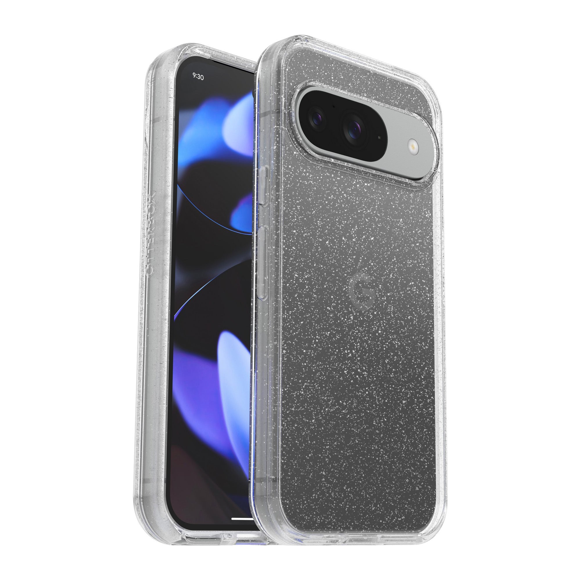 Google Pixel 9/9 Pro Otterbox Symmetry Clear Series Case - Clear - Stardust 2.0 - 15-13334