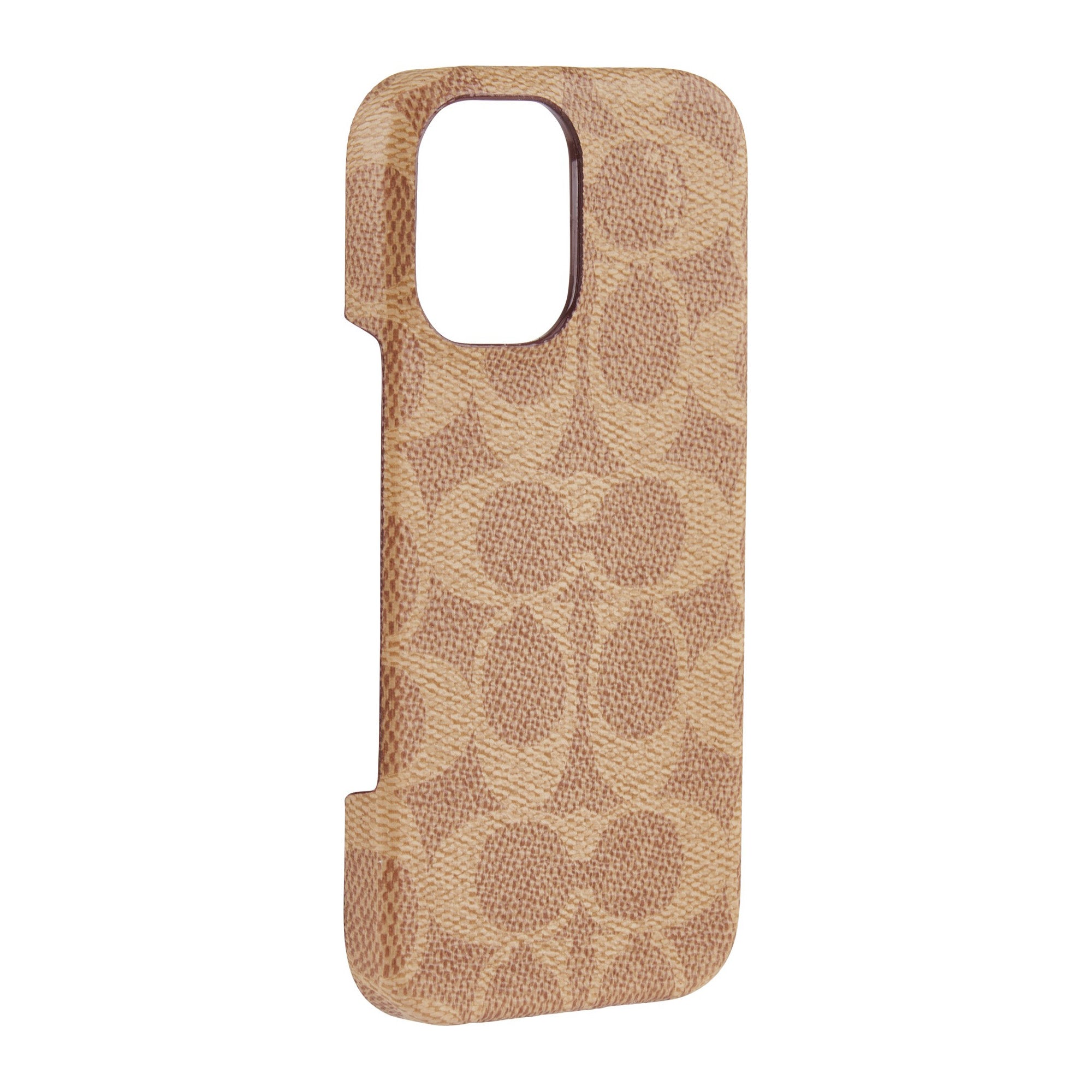 iPhone 16 Coach Slim Wrap Signature C Case - Tan - 15-13361