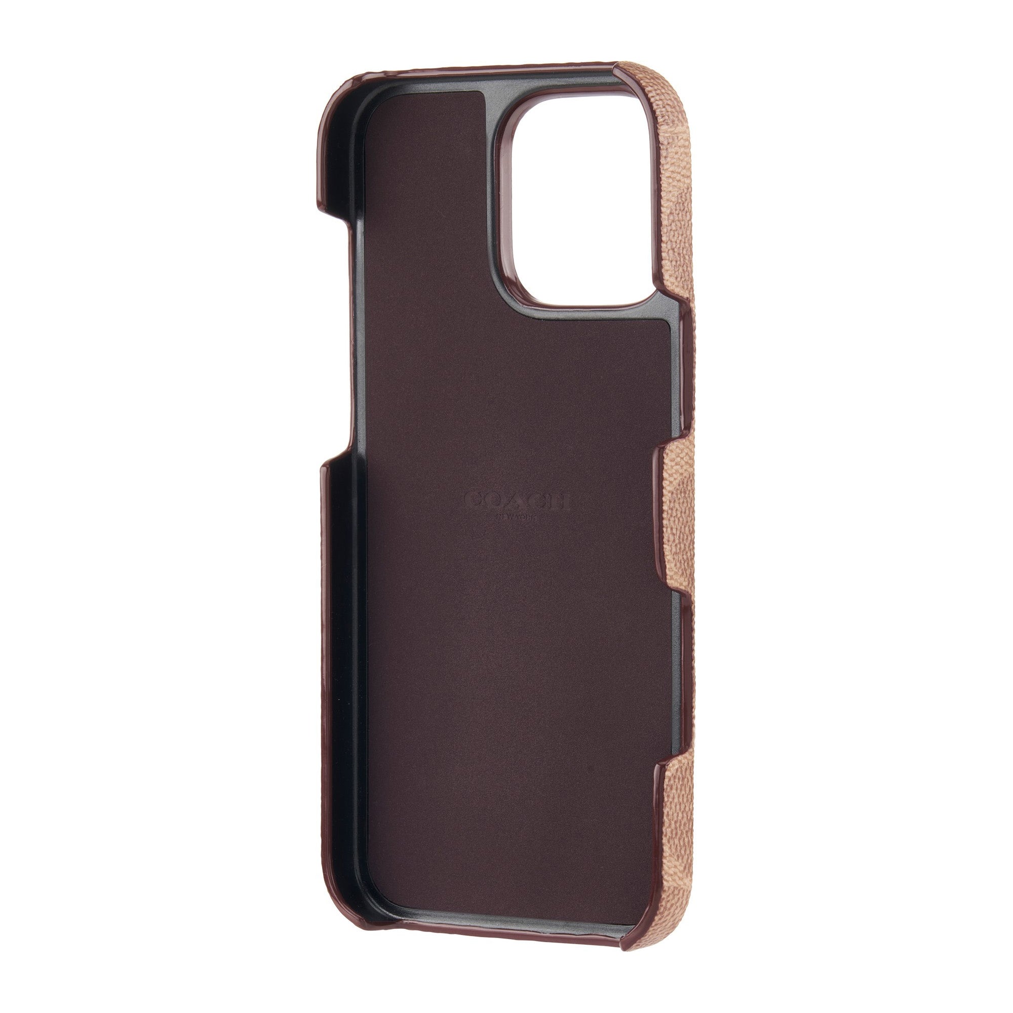 iPhone 16 Coach Slim Wrap Signature C Case - Tan - 15-13361