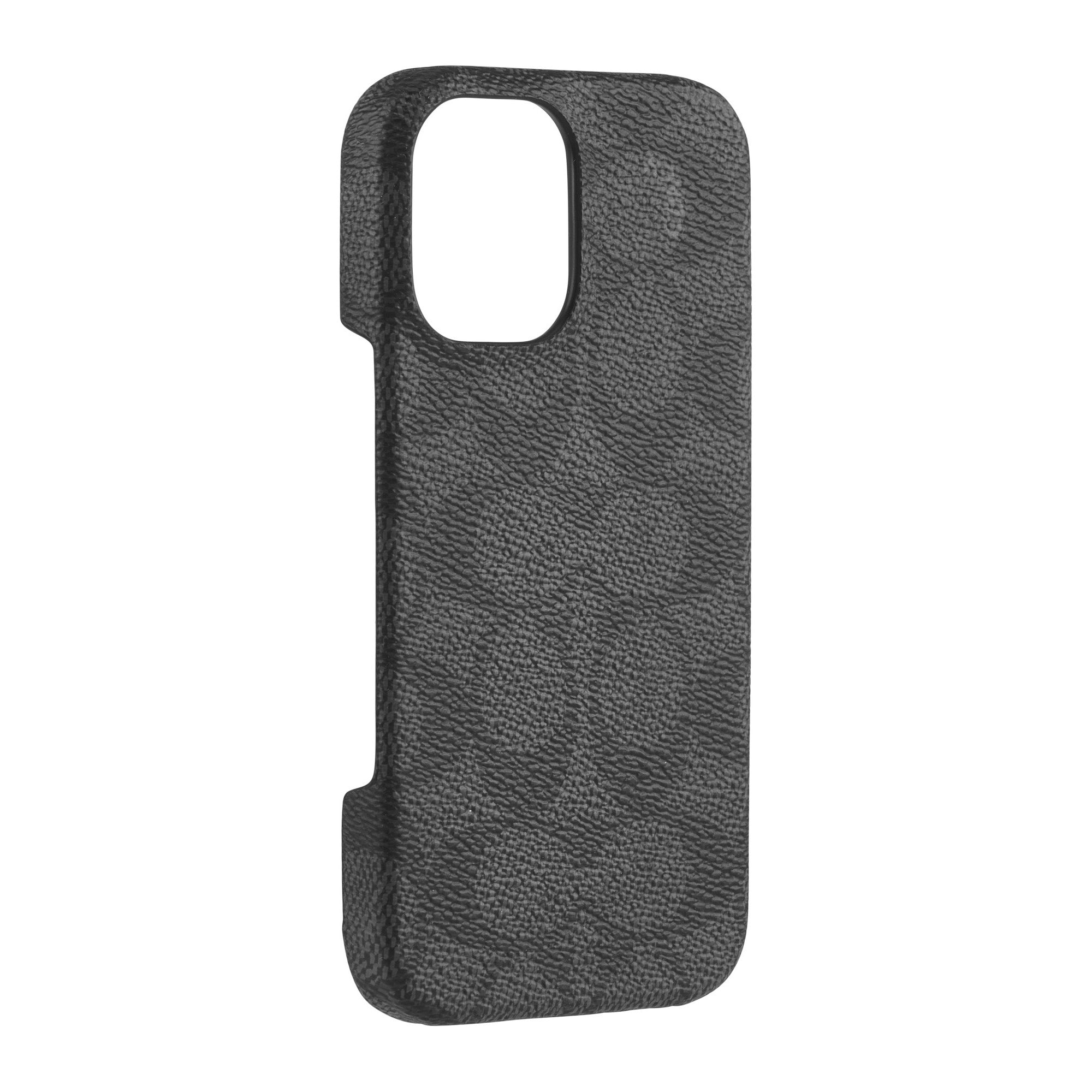 iPhone 16 Coach Slim Wrap Signature C Case - Charcoal - 15-13362