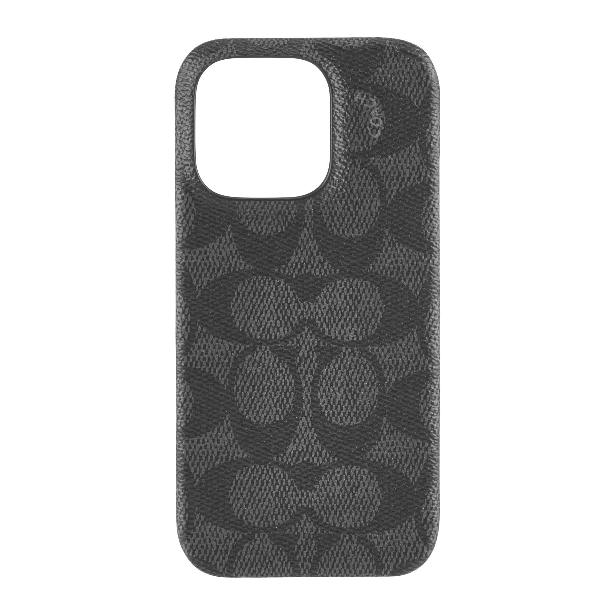 iPhone 16 Pro Coach Slim Wrap Signature C Case - Charcoal - 15-13369