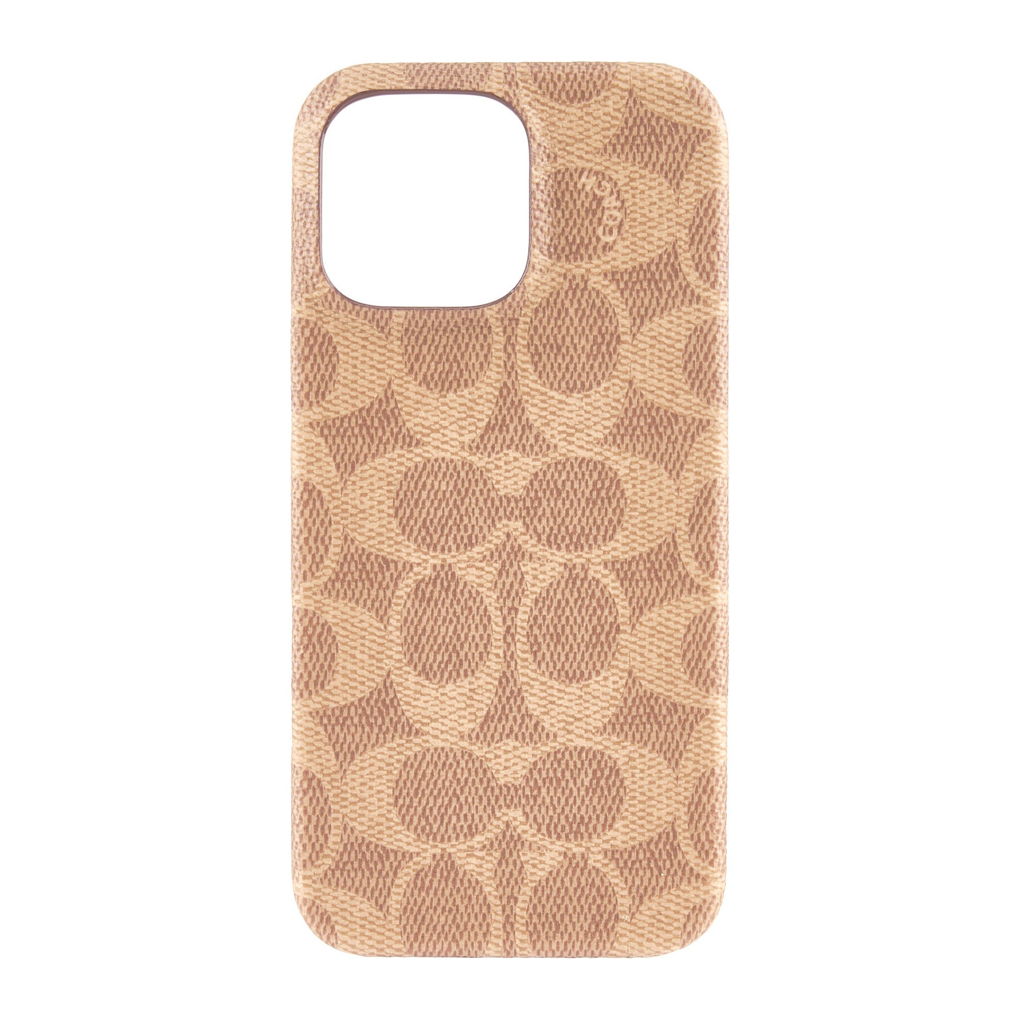 iPhone 16 Pro Max Coach Slim Wrap Signature C Case - Tan - 15-13375