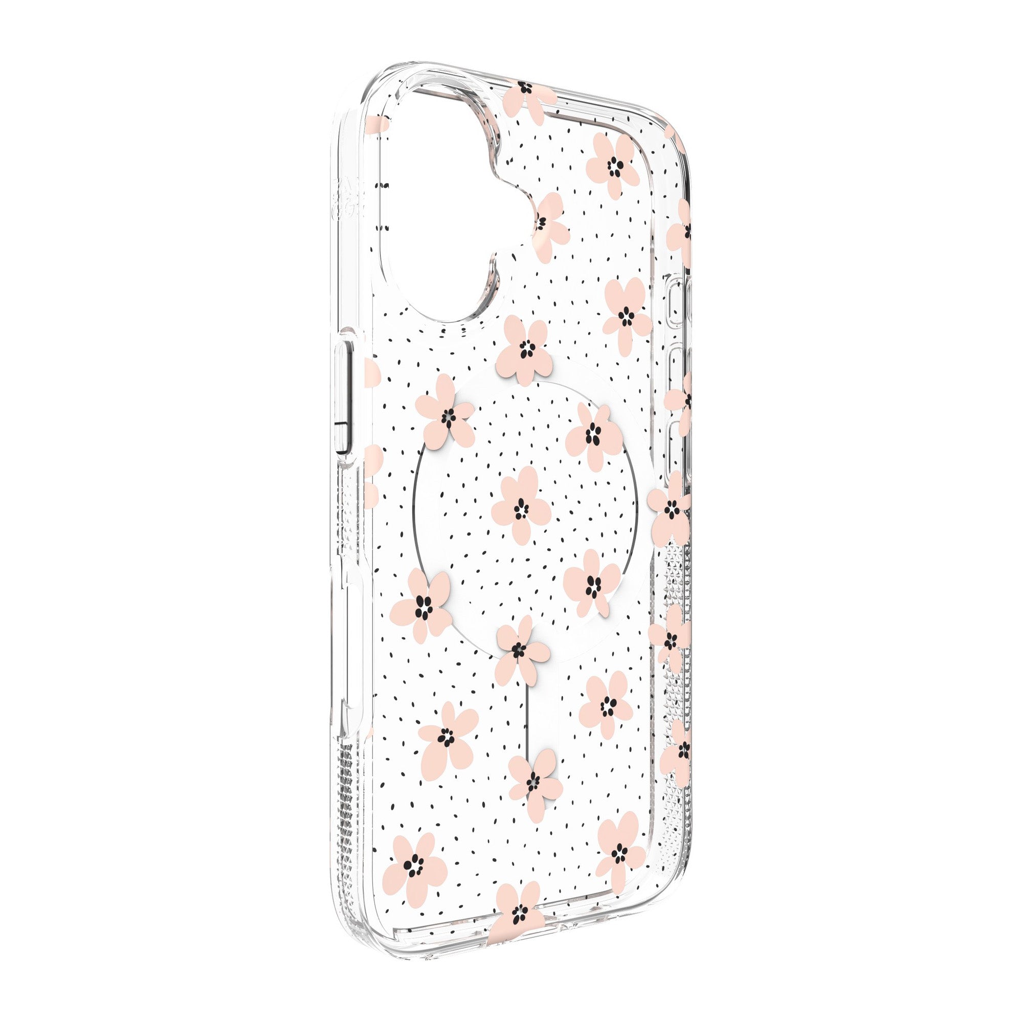 iPhone 16 ZAGG Graphene Milan Snap Case - Pink Daisies - 15-13390