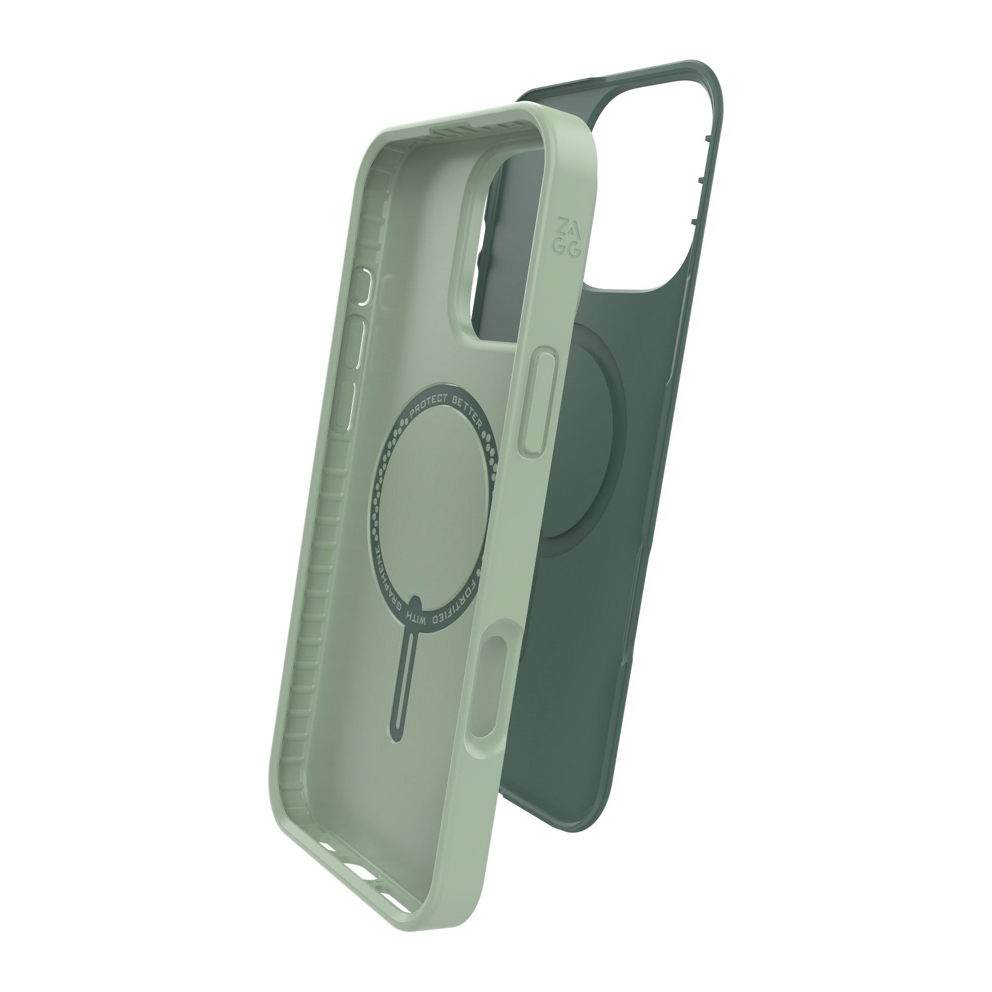 iPhone 16 Pro Max ZAGG Graphene SoHo Snap Case - Green - 15-13454