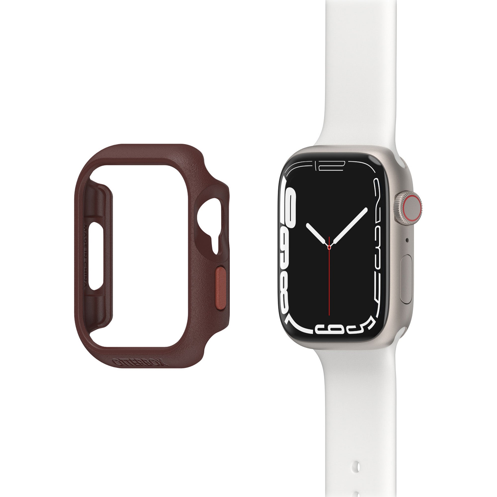 Apple Watch 45mm Otterbox Watch Bumper - Red - Union Station - 15-13485