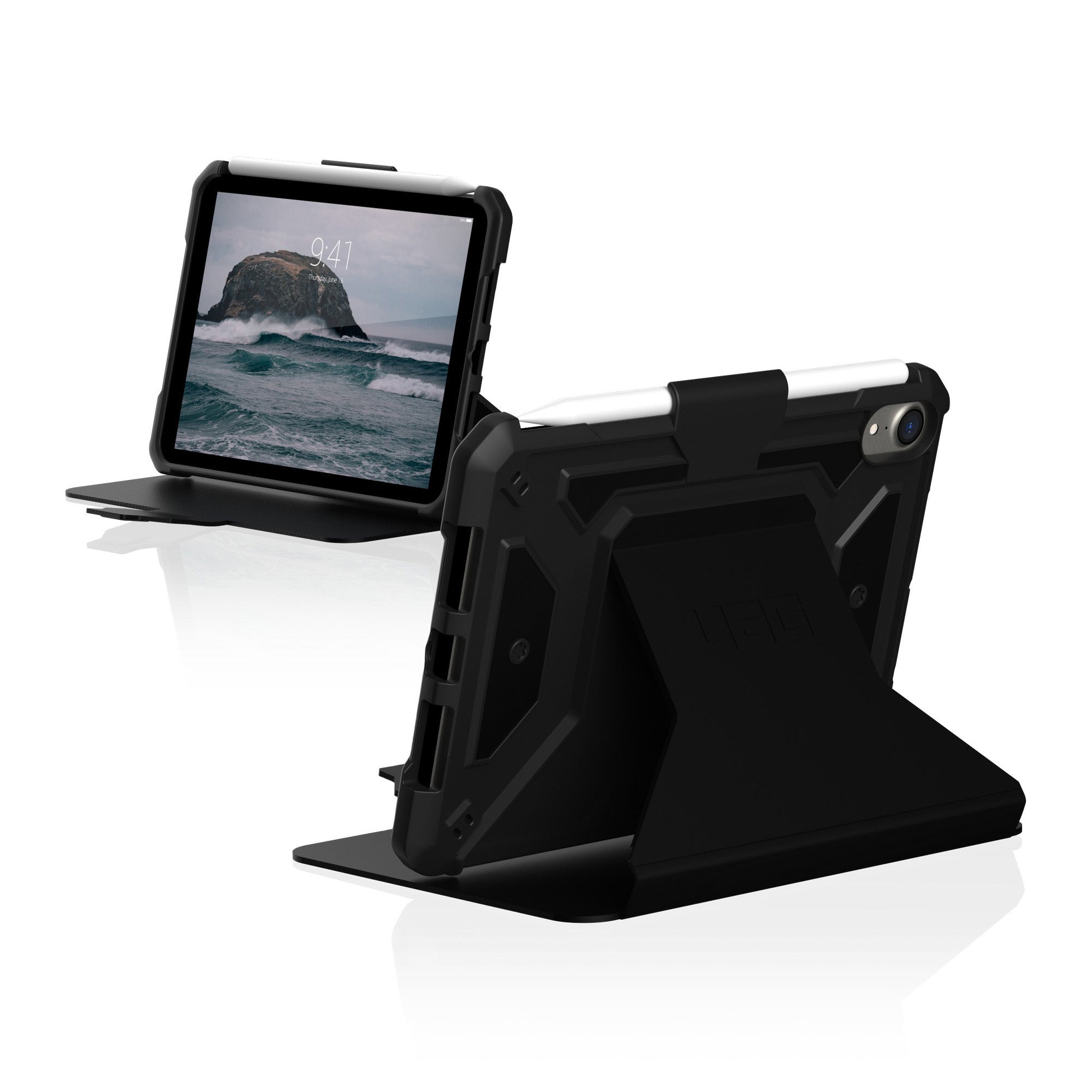 iPad Mini 6 2021 UAG Metropolis SE Case - Black - 15-13580