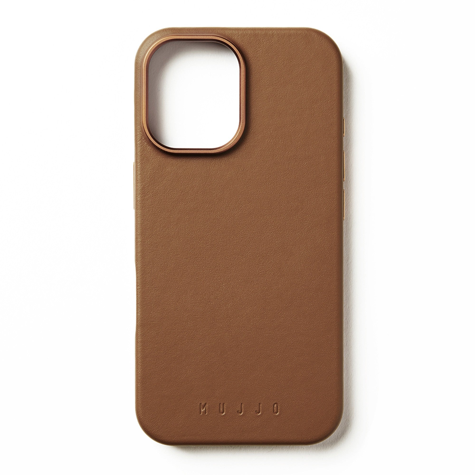 iPhone 16 Mujjo Full Leather w/MagSafe Case - Tan - 15-13828