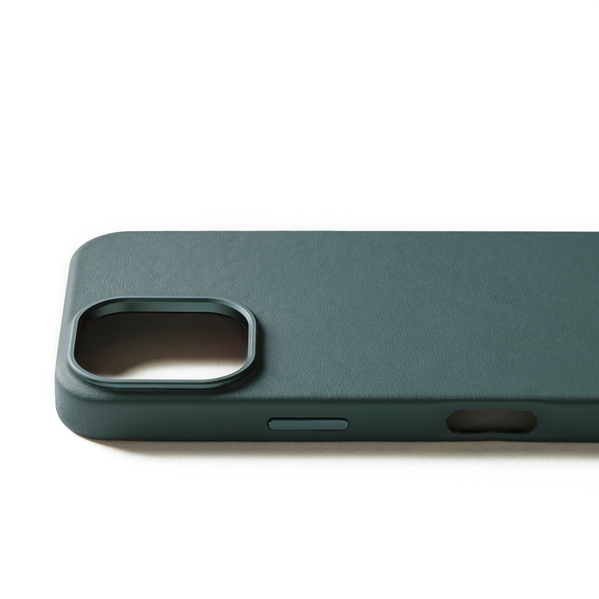 iPhone 16 Pro Mujjo Full Leather w/MagSafe Case - Livid Green - 15-13832