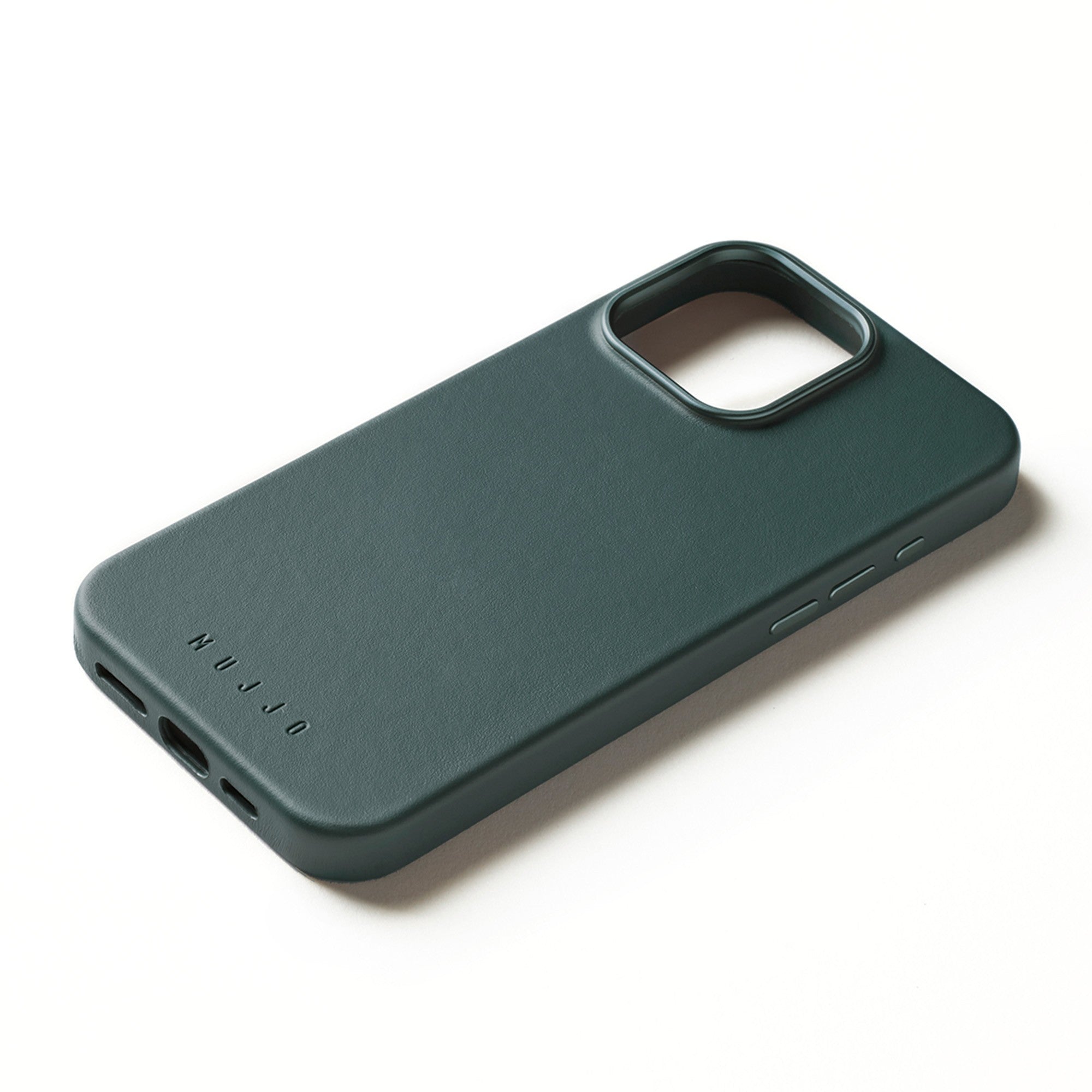 iPhone 16 Pro Max Mujjo Full Leather w/MagSafe Case - Livid Green - 15-13837