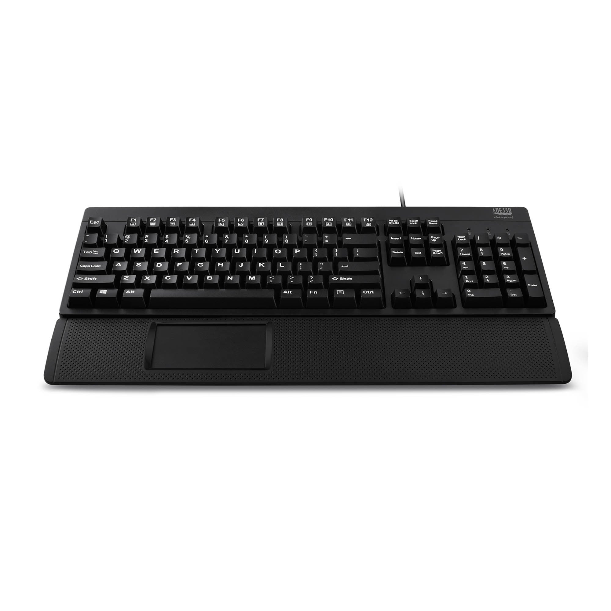 Adesso Wireless Touchpad with Armrest - 15-14264
