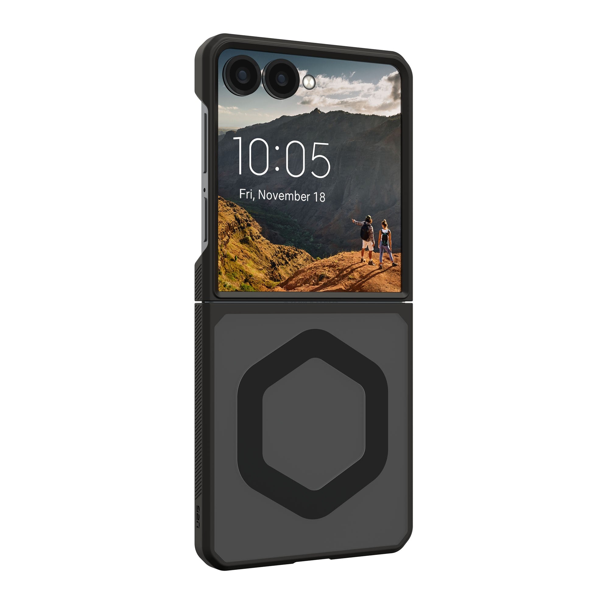 Samsung Galaxy Z Flip7 UAG Mouve w/Magnets Case - Ash - 15-14396