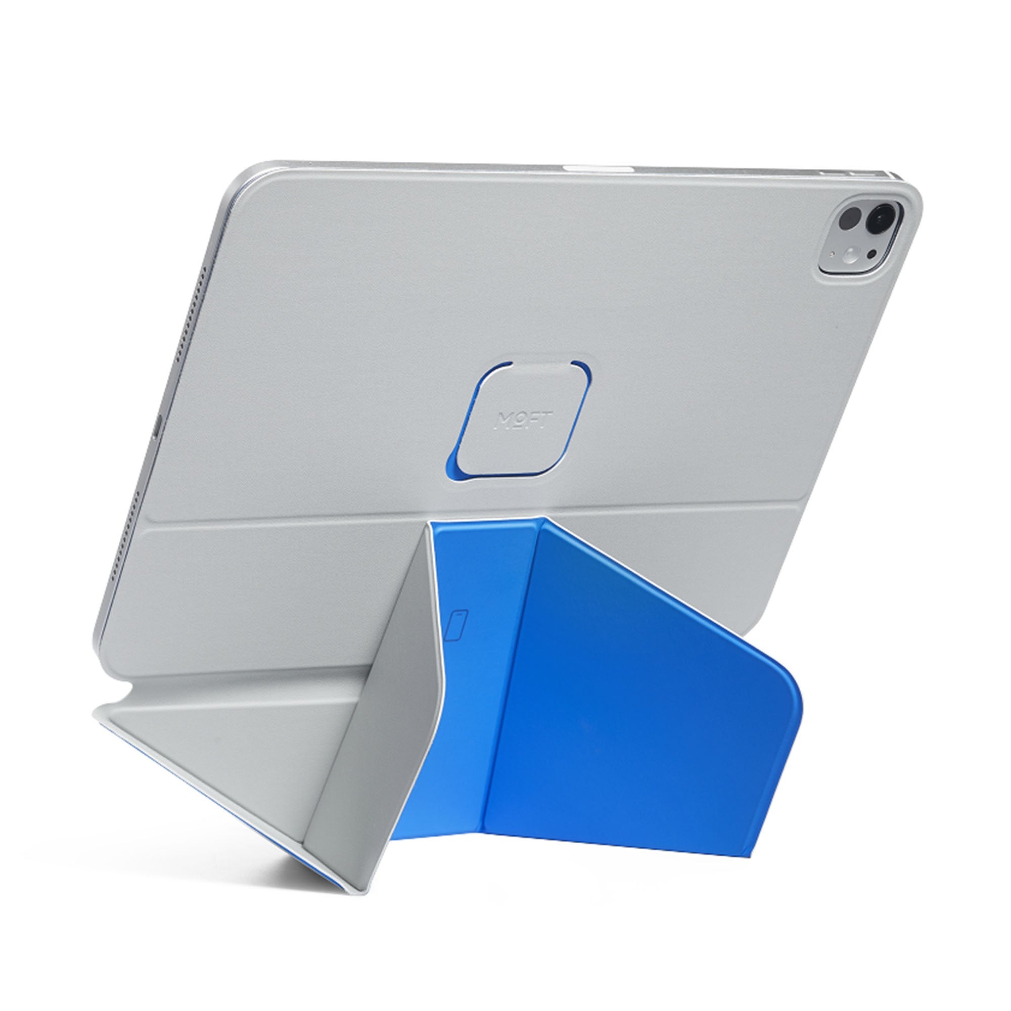 iPad Pro 13-in M4 MOFT Dynamic Folio Case - Cement/Sapphire - 15-14402