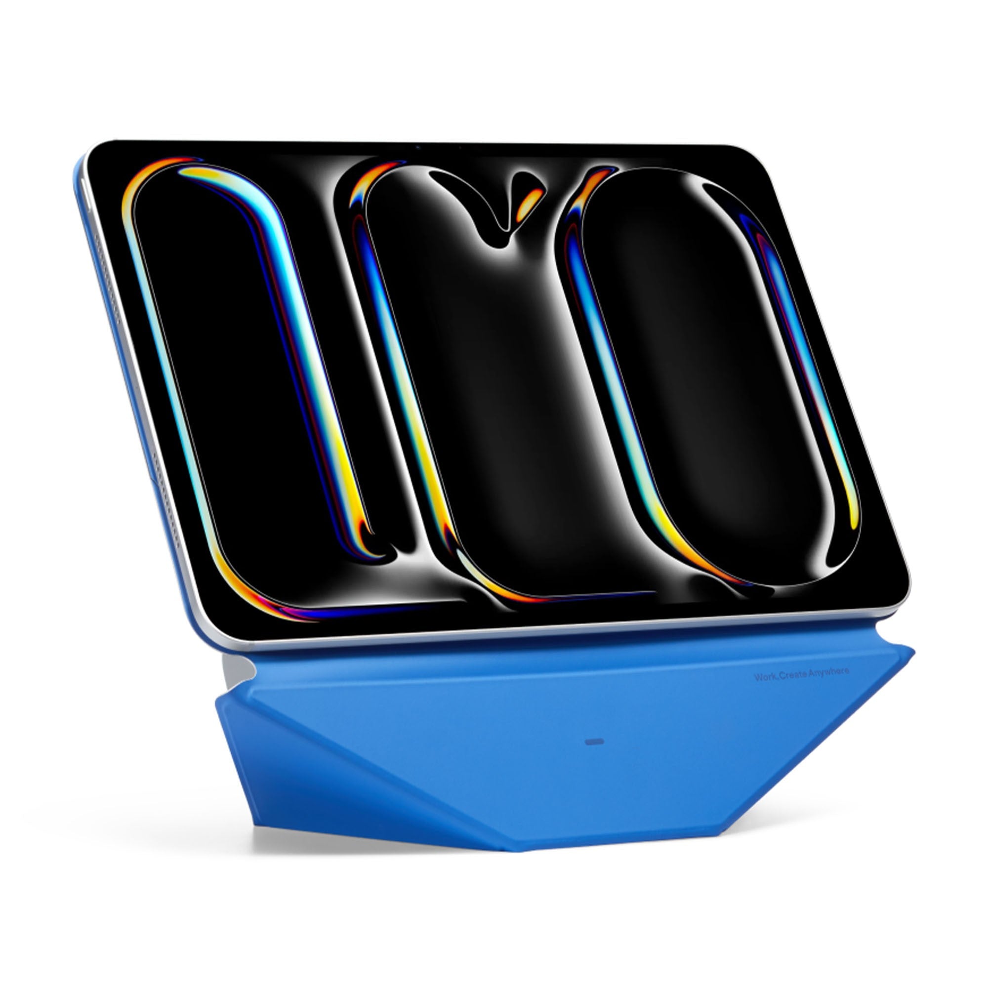 iPad Air 11-in M2/Air 5th Gen/4th Gen  MOFT Dynamic Folio Case - Cement/Sapphire - 15-14404