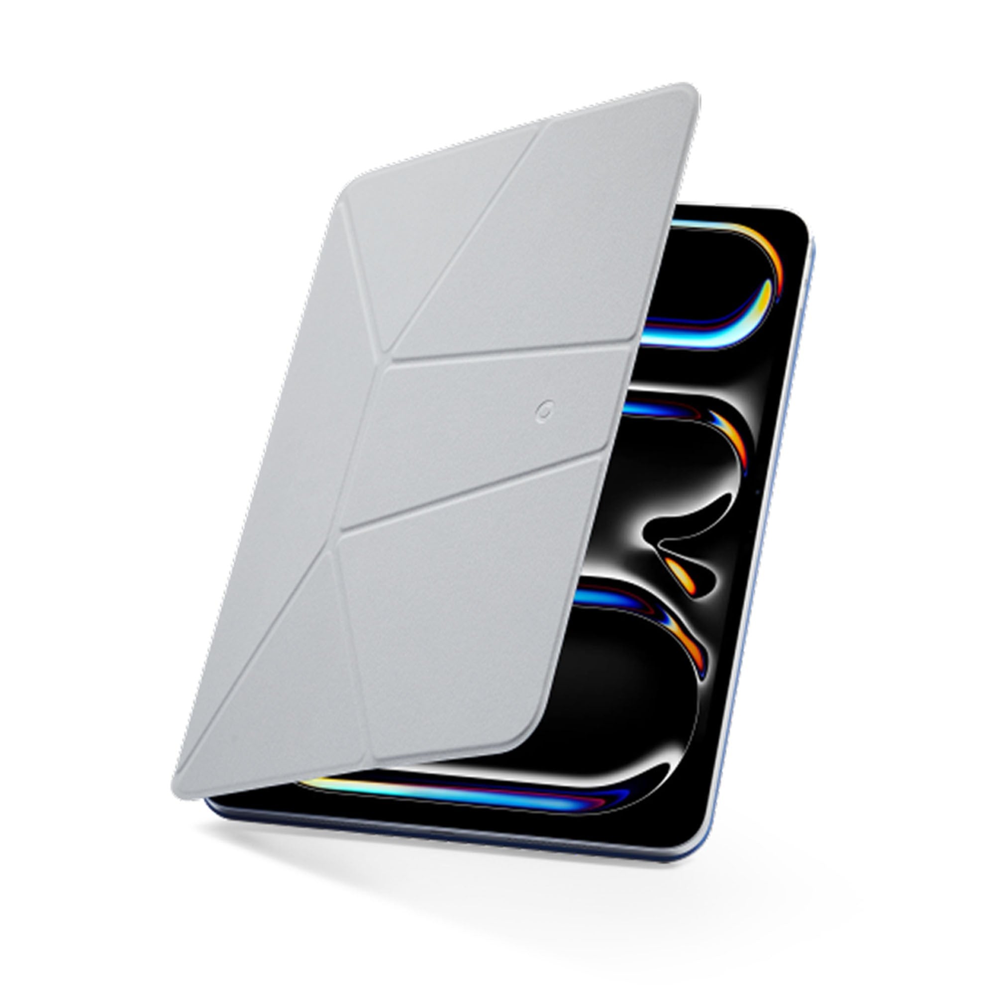 iPad Air 11-in M4/M3/M2/Air 5th Gen/4th Gen  MOFT Dynamic Folio Case - Cement/Sapphire - 15-14404