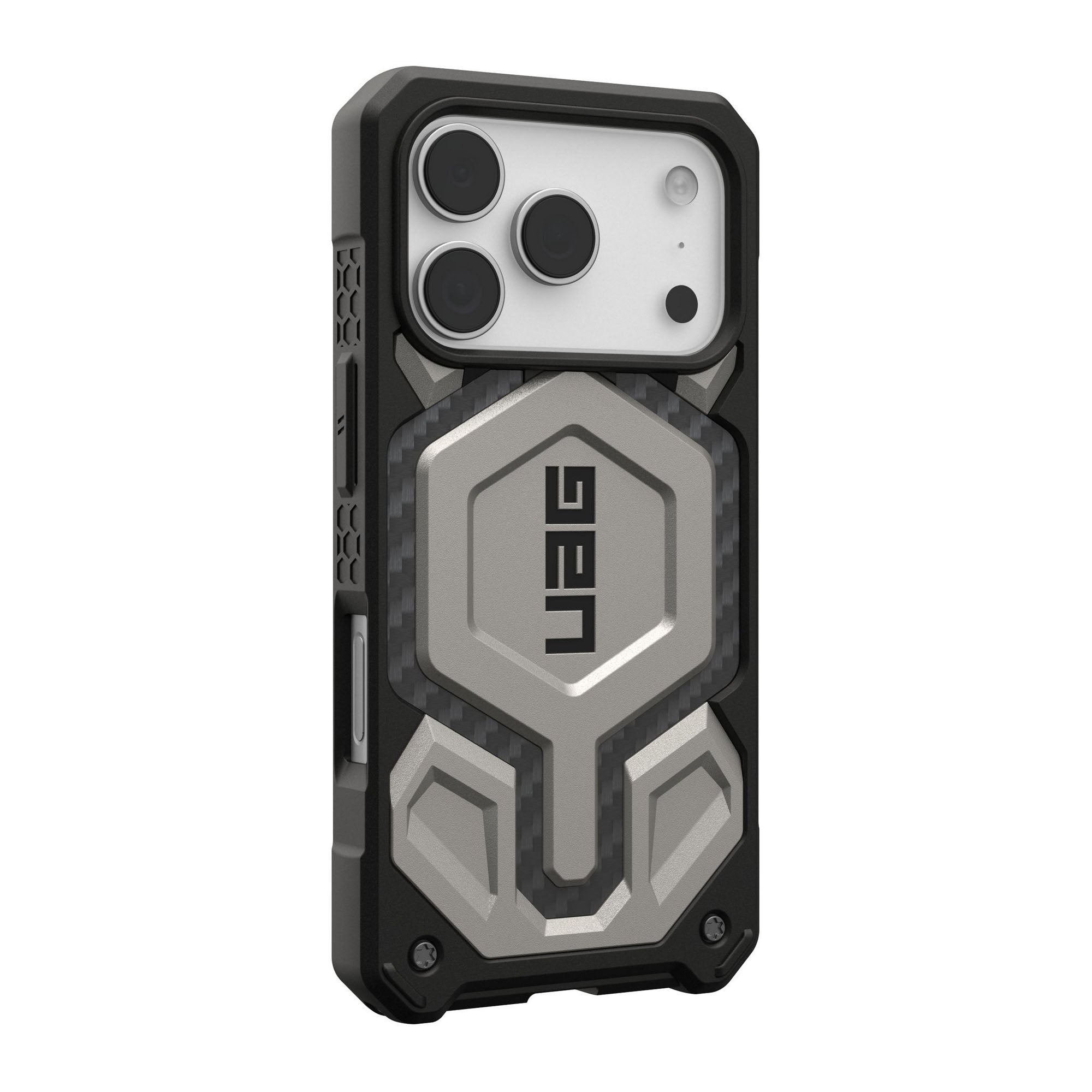 iPhone 17 Pro UAG Monarch Pro MagSafe Case - Titanium - 15-14480