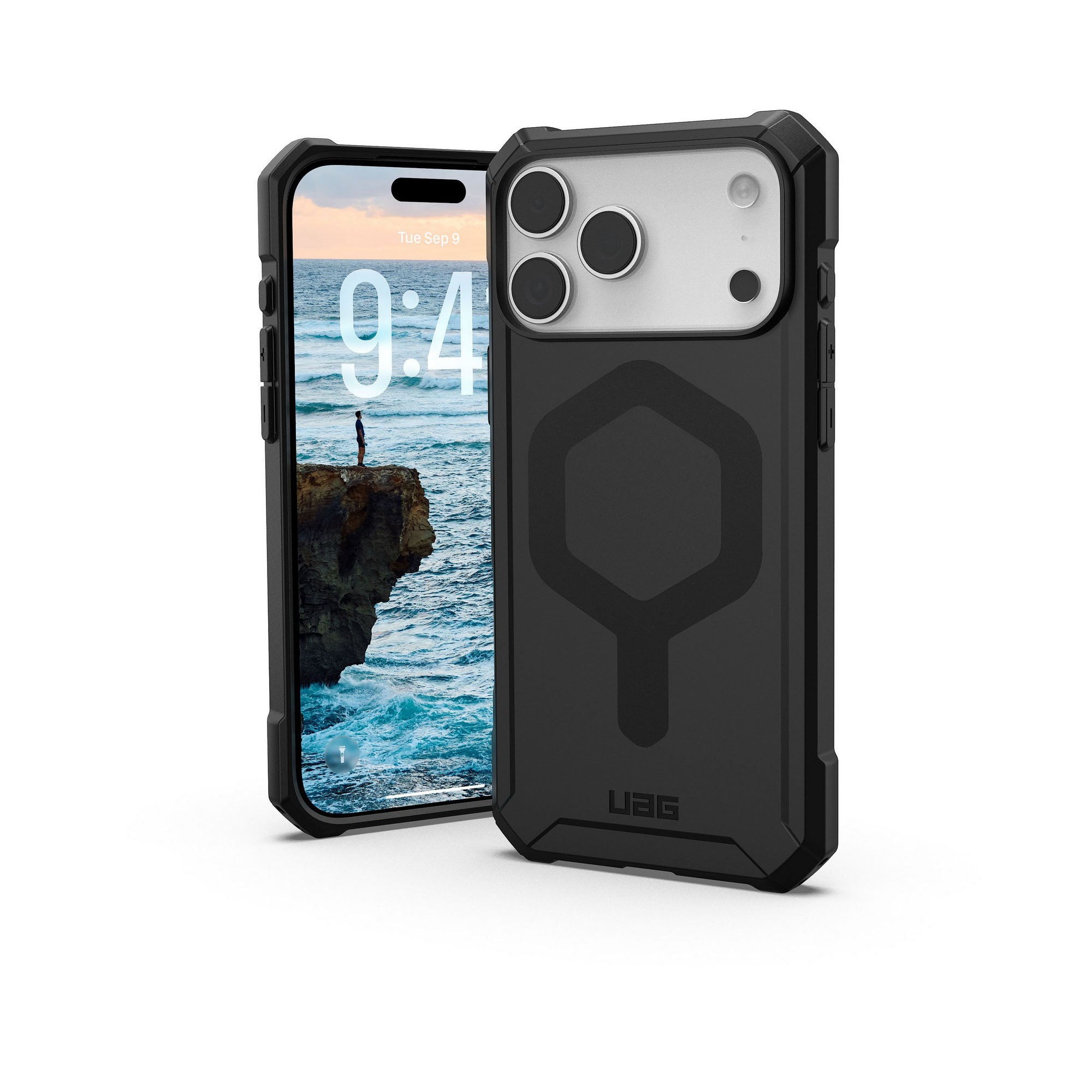 iPhone 17 Pro Max UAG Essential Armor MagSafe Case - Black - 15-14488