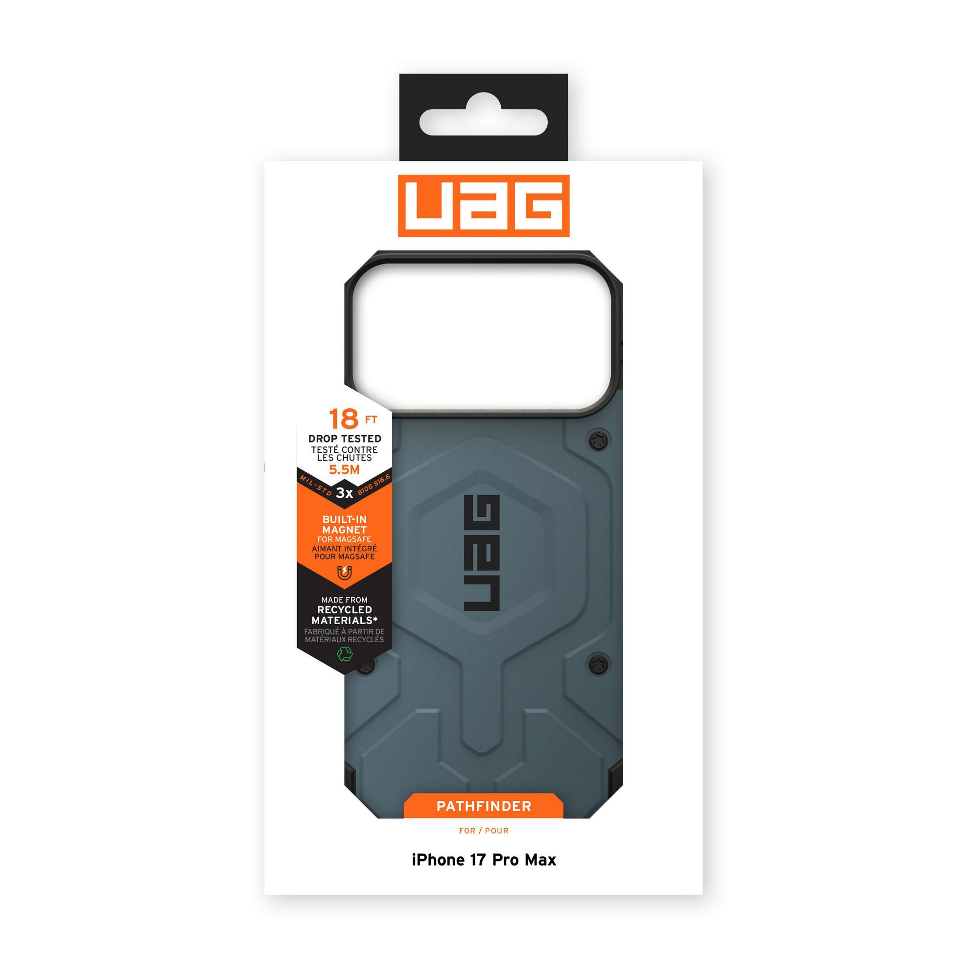 iPhone 17 Pro Max UAG Pathfinder MagSafe Case - Cloud Blue - 15-14496