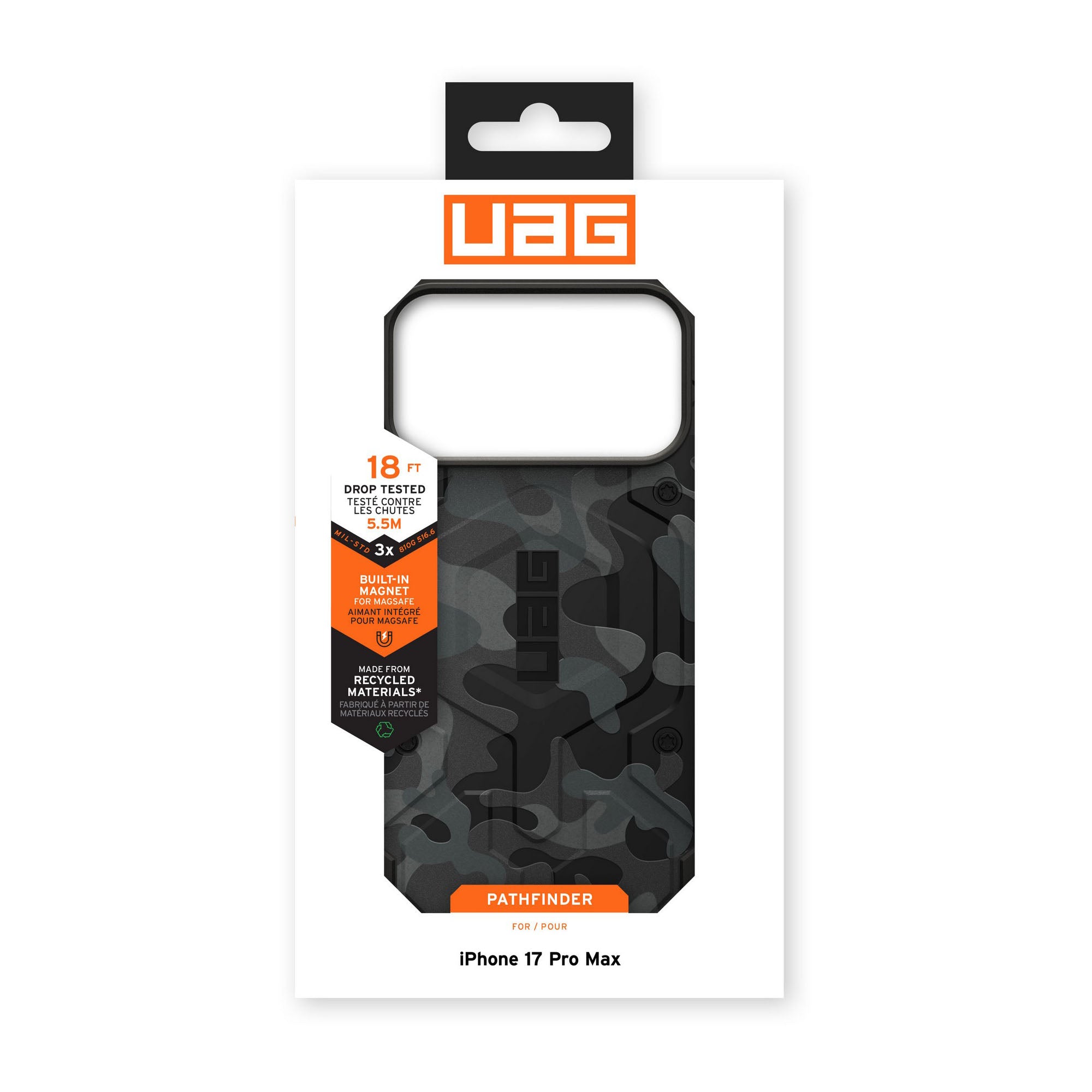 iPhone 17 Pro Max UAG Pathfinder MagSafe Case - Midnight Camo SE - 15-14498