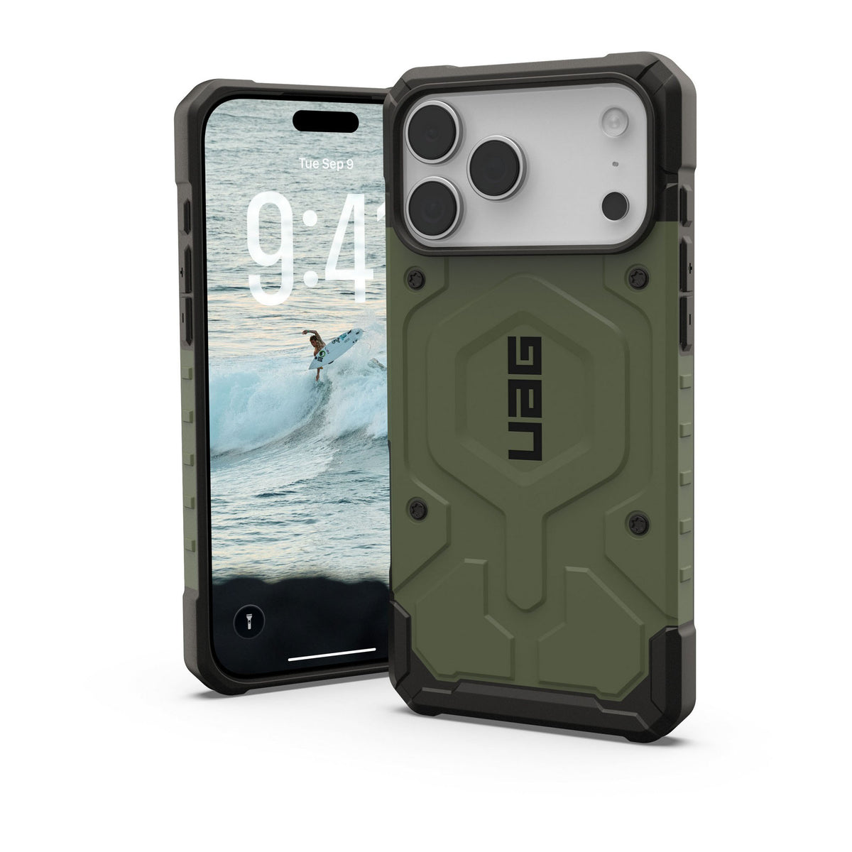 iPhone 18 Pro Max/17 Pro Max UAG Pathfinder MagSafe Case - Olive - 15-14499