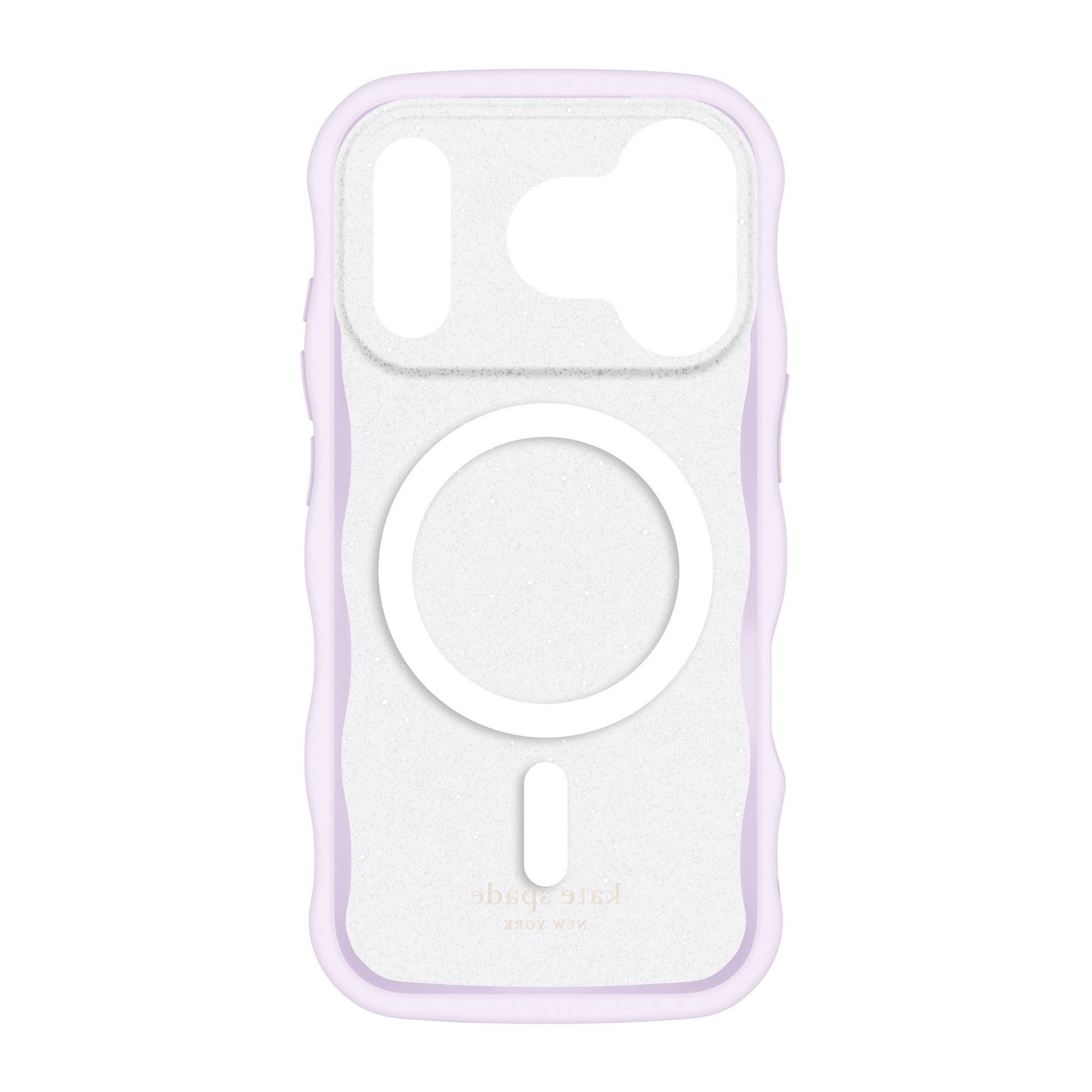 iPhone 17 Pro Kate Spade Wavy MagSafe Case - Opal Glitter - 15-14601