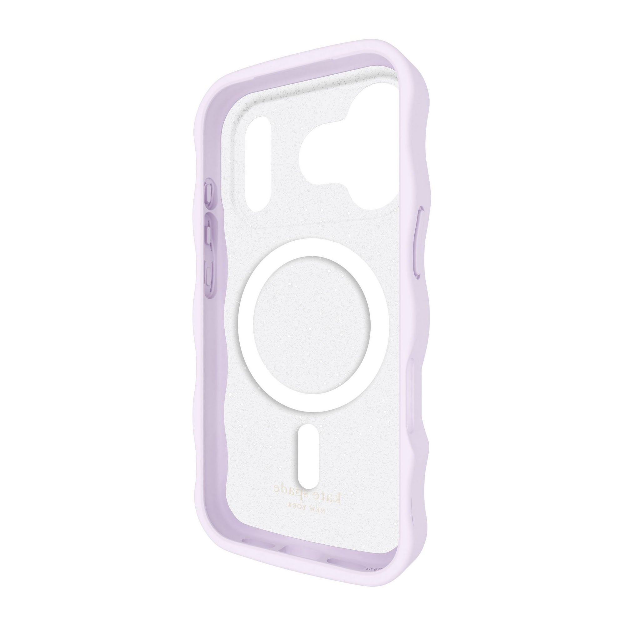 iPhone 17 Pro Kate Spade Wavy MagSafe Case - Opal Glitter - 15-14601