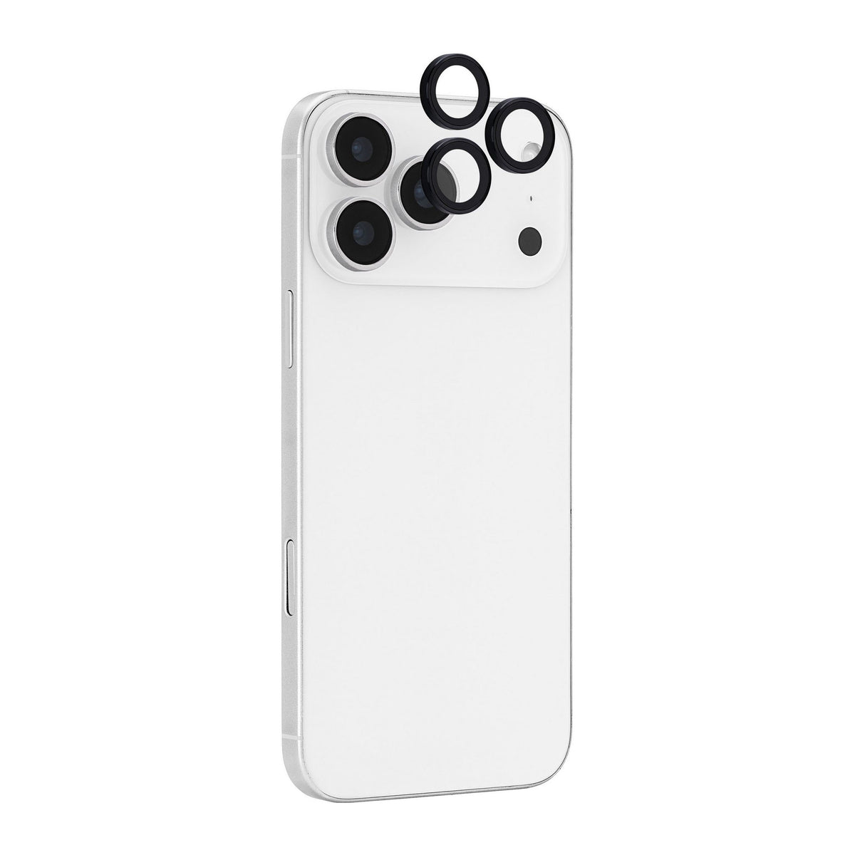 iPhone 18 Pro Max/18 Pro/17 Pro/17 Pro Max Case-Mate Aluminum Ring Lens Protectors - Black - 15-14619