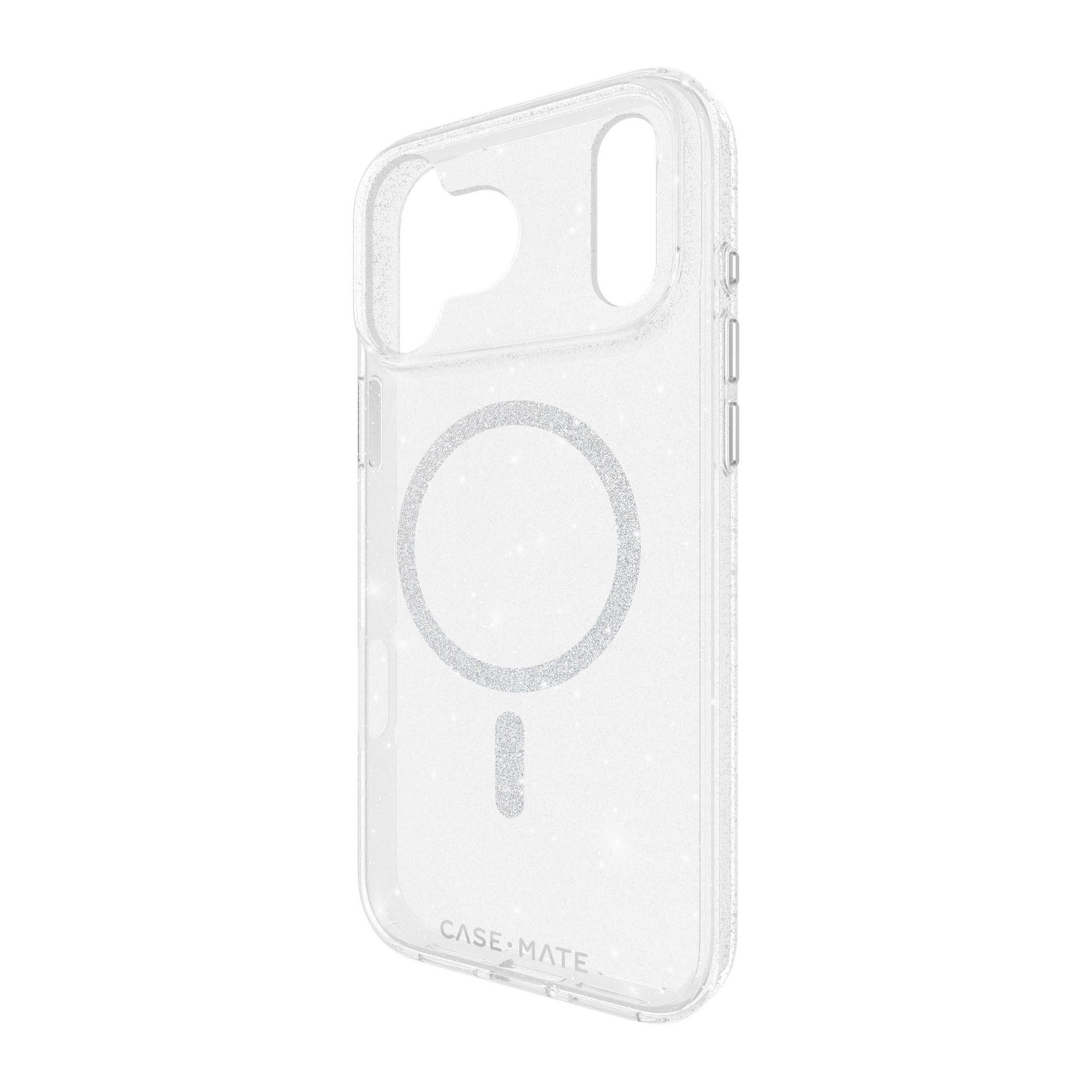 iPhone 17 Pro Max Case-Mate Twinkle MagSafe Case - Twilight Silver - 15-14625