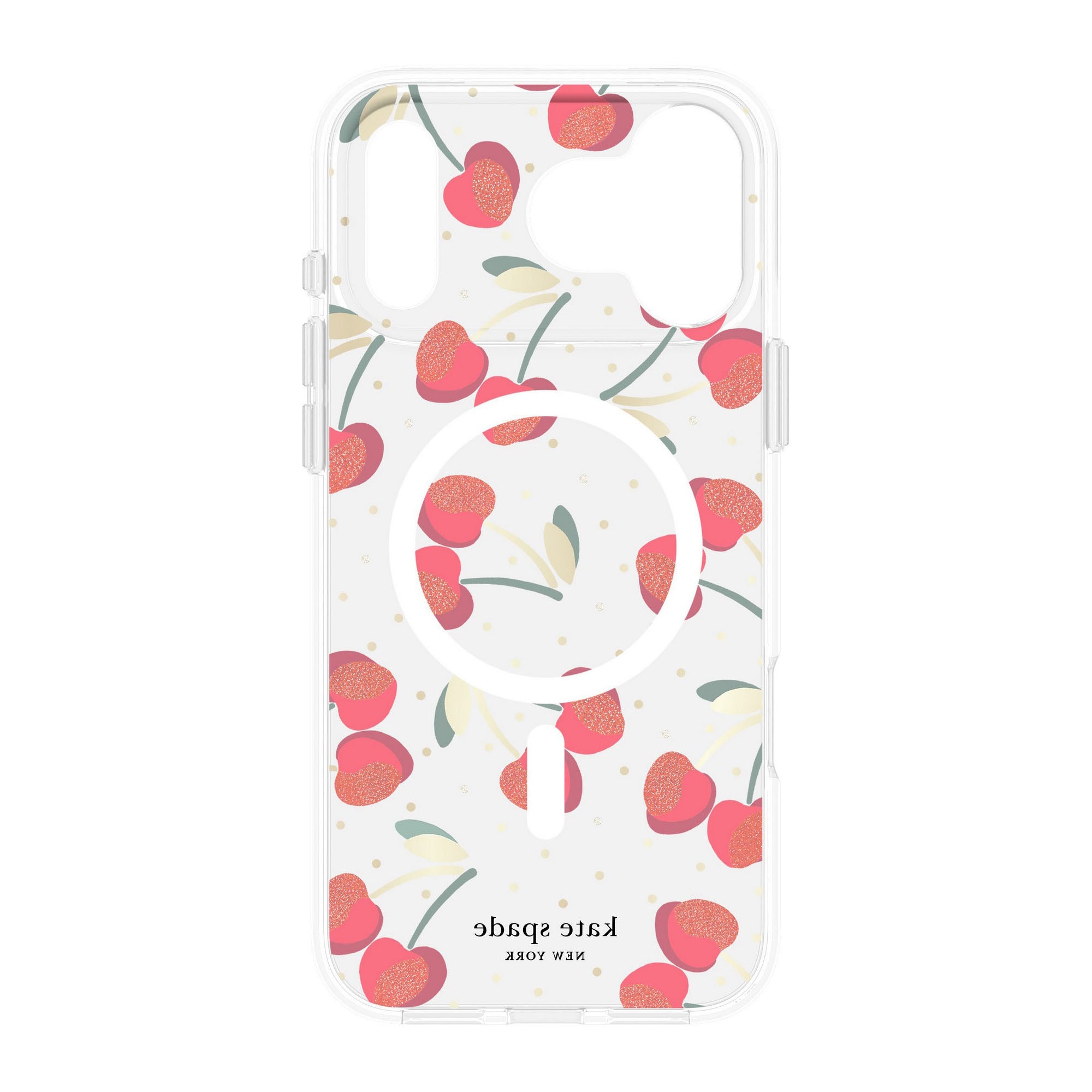 iPhone 17 Pro Max Kate Spade Protective MagSafe Case - Cherry Dot - 15-14632