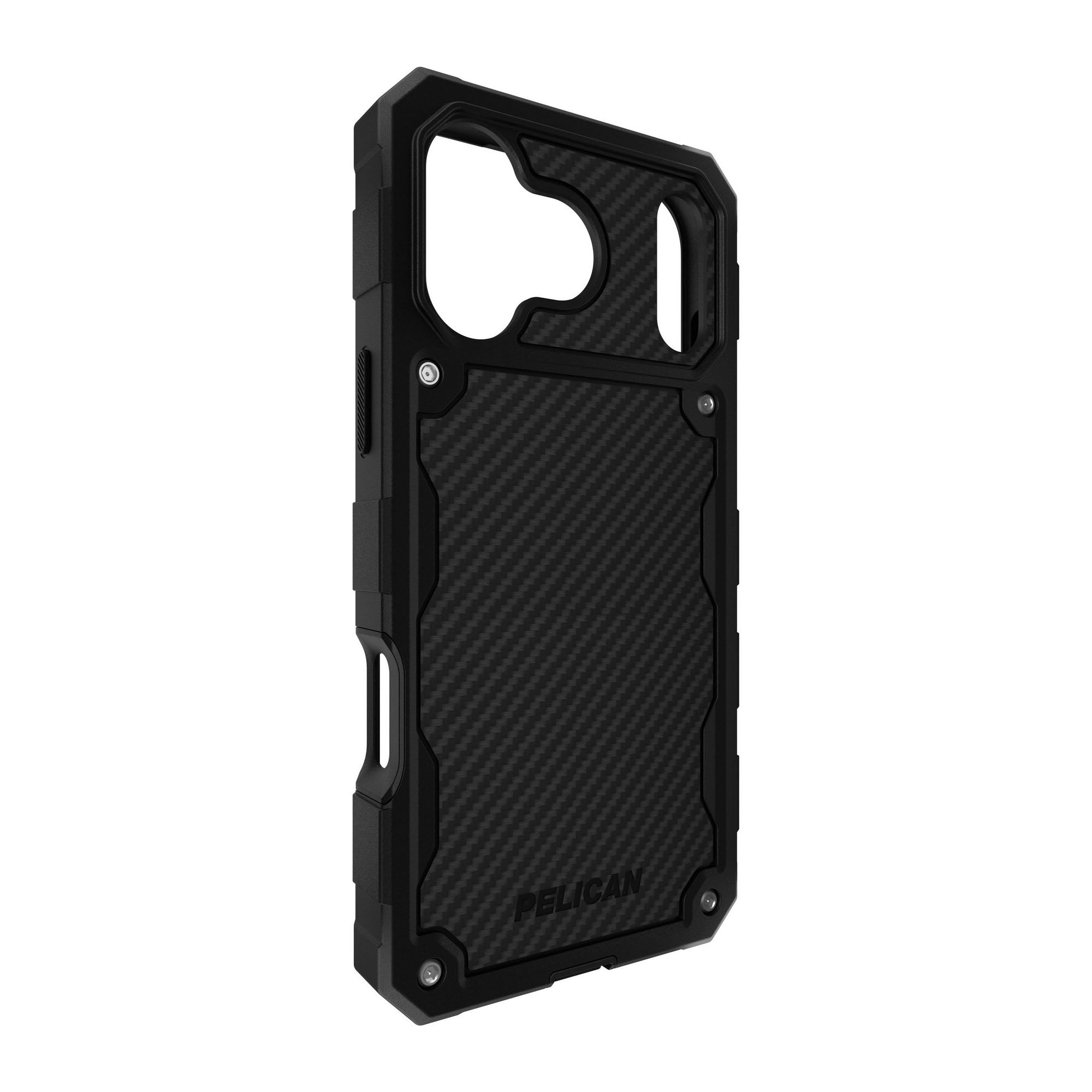 iPhone 17 Pro Max Pelican Shield MagSafe w/Holster Case - Carbon Fiber - 15-14641