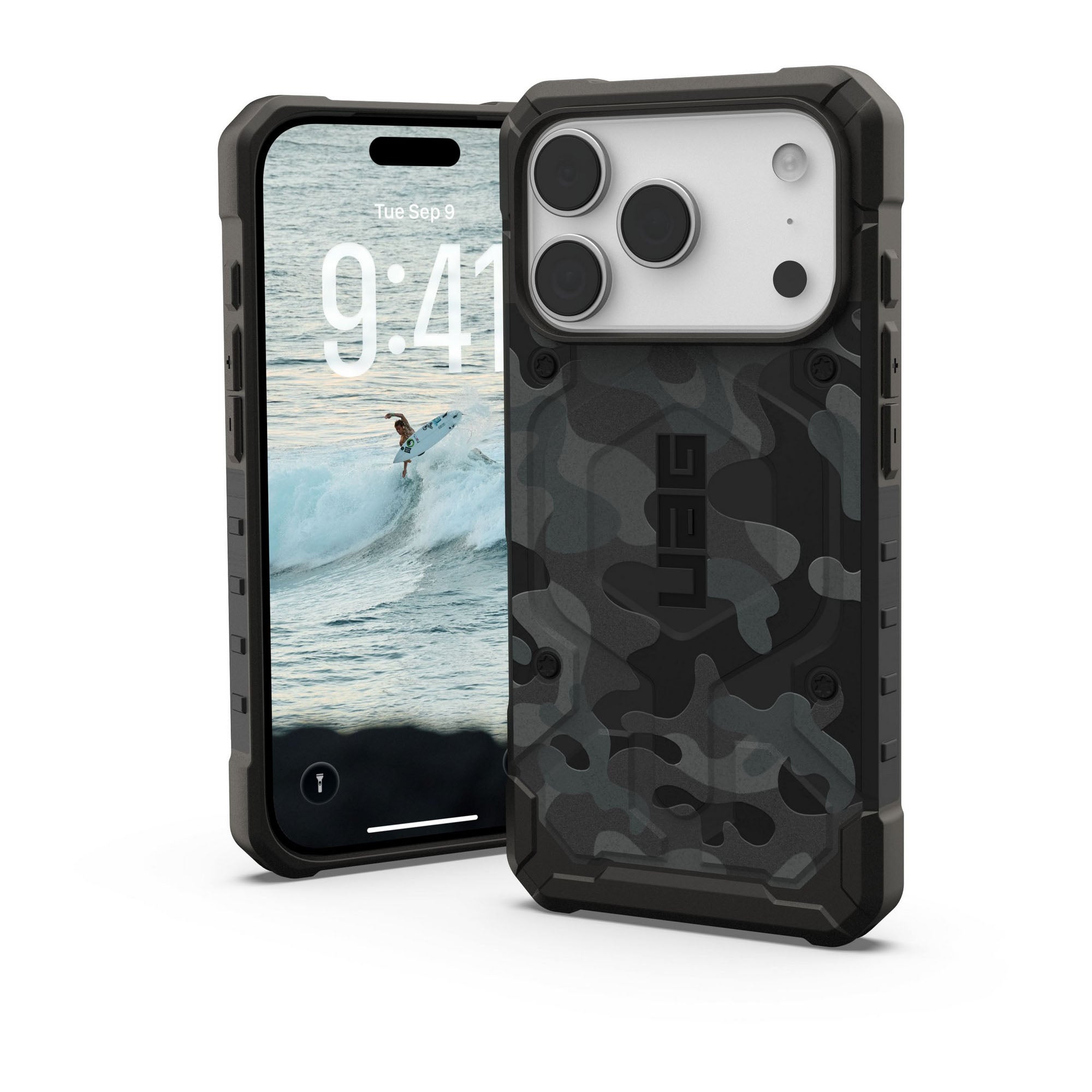 iPhone 17 Pro UAG Pathfinder MagSafe Case - Midnight Camo SE - 15-14648