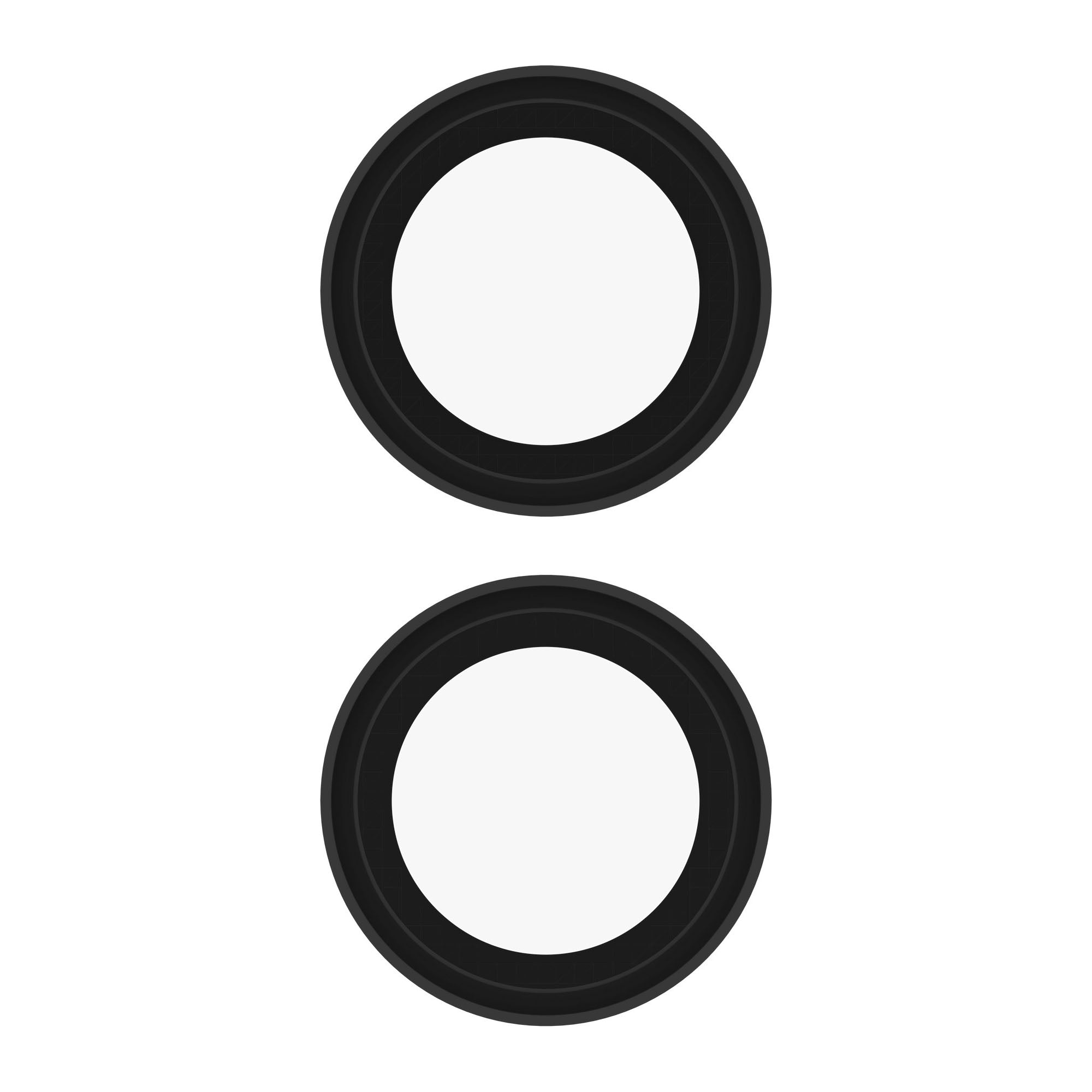 iPhone 17 ZAGG InvisibleShield Glass Elite Camera Rings Lens Protector - Silver - 15-14663