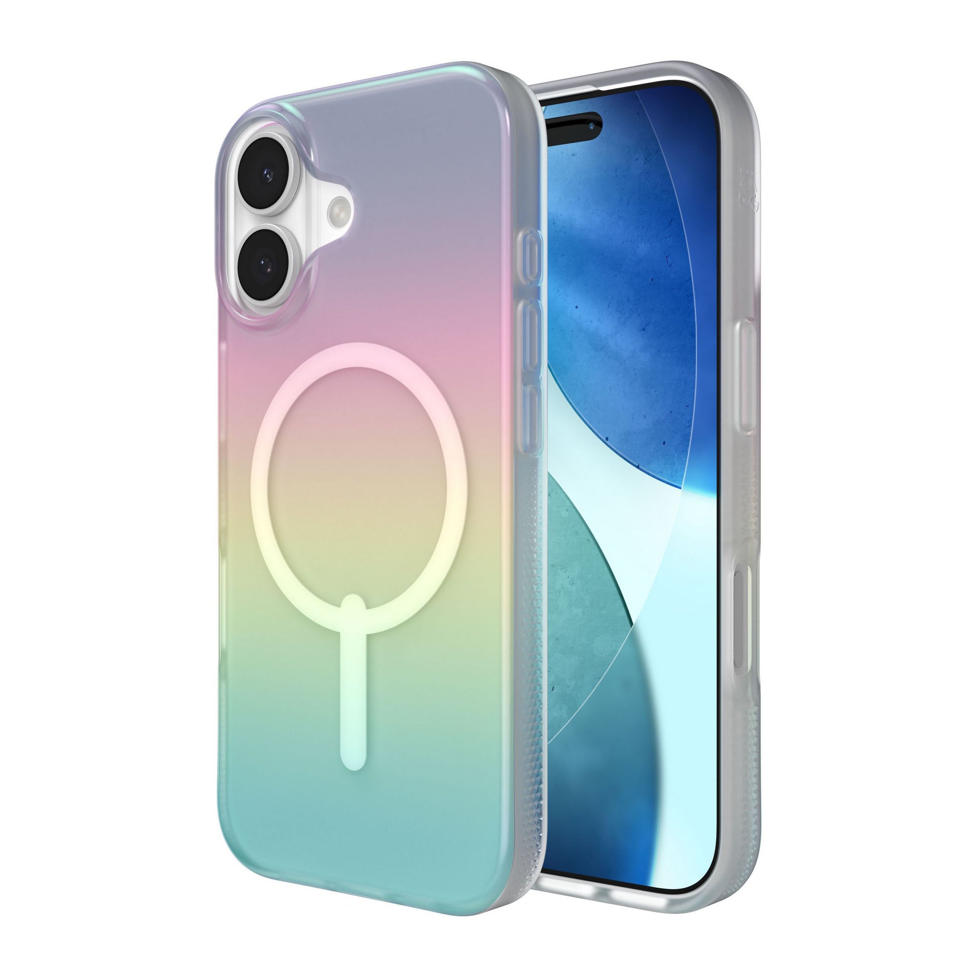 iPhone 17 ZAGG Graphene Milan Snap Case - Matte Iridescent - 15-14666