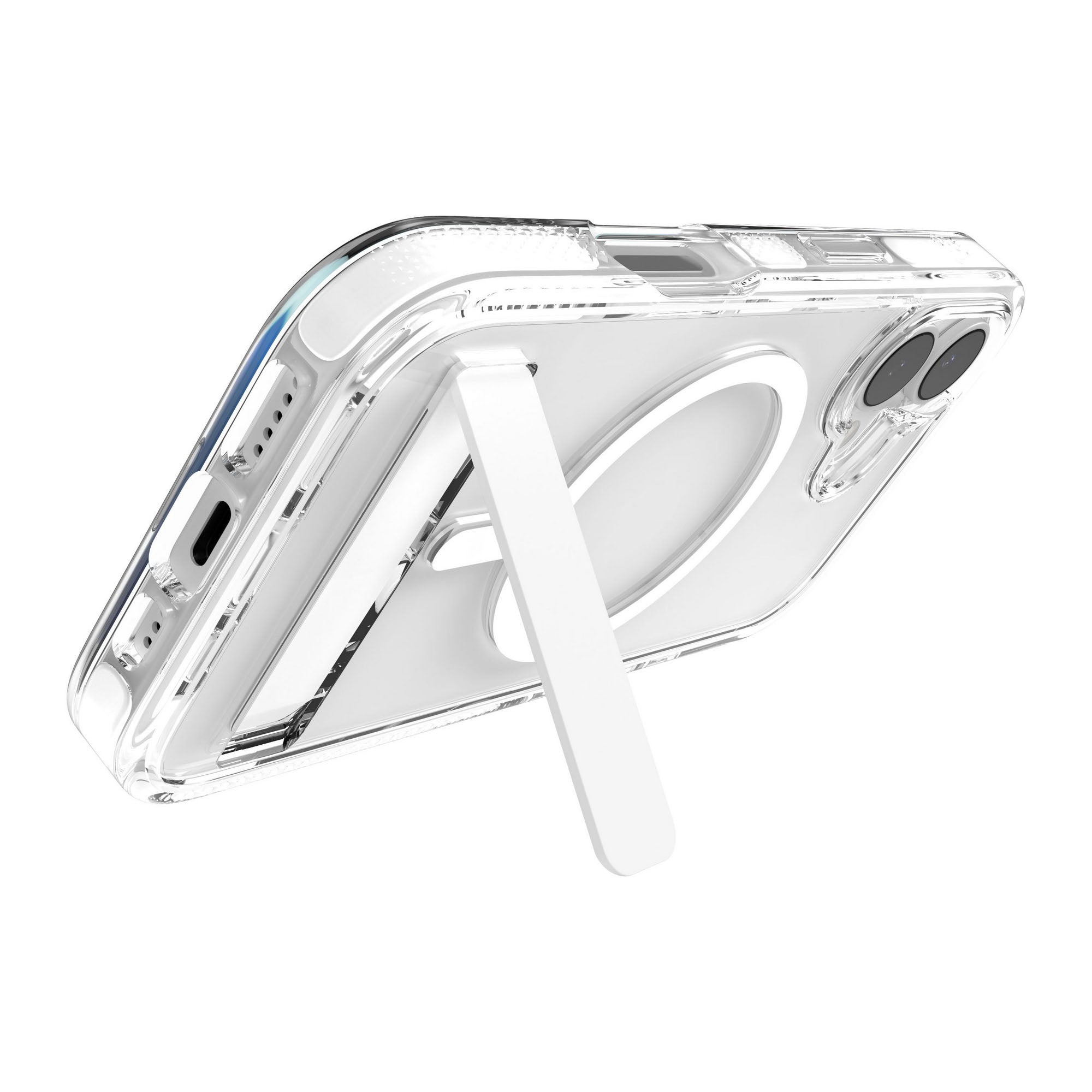 iPhone 17 ZAGG Graphene Santa Cruz Snap Kickstand Case - White - 15-14673