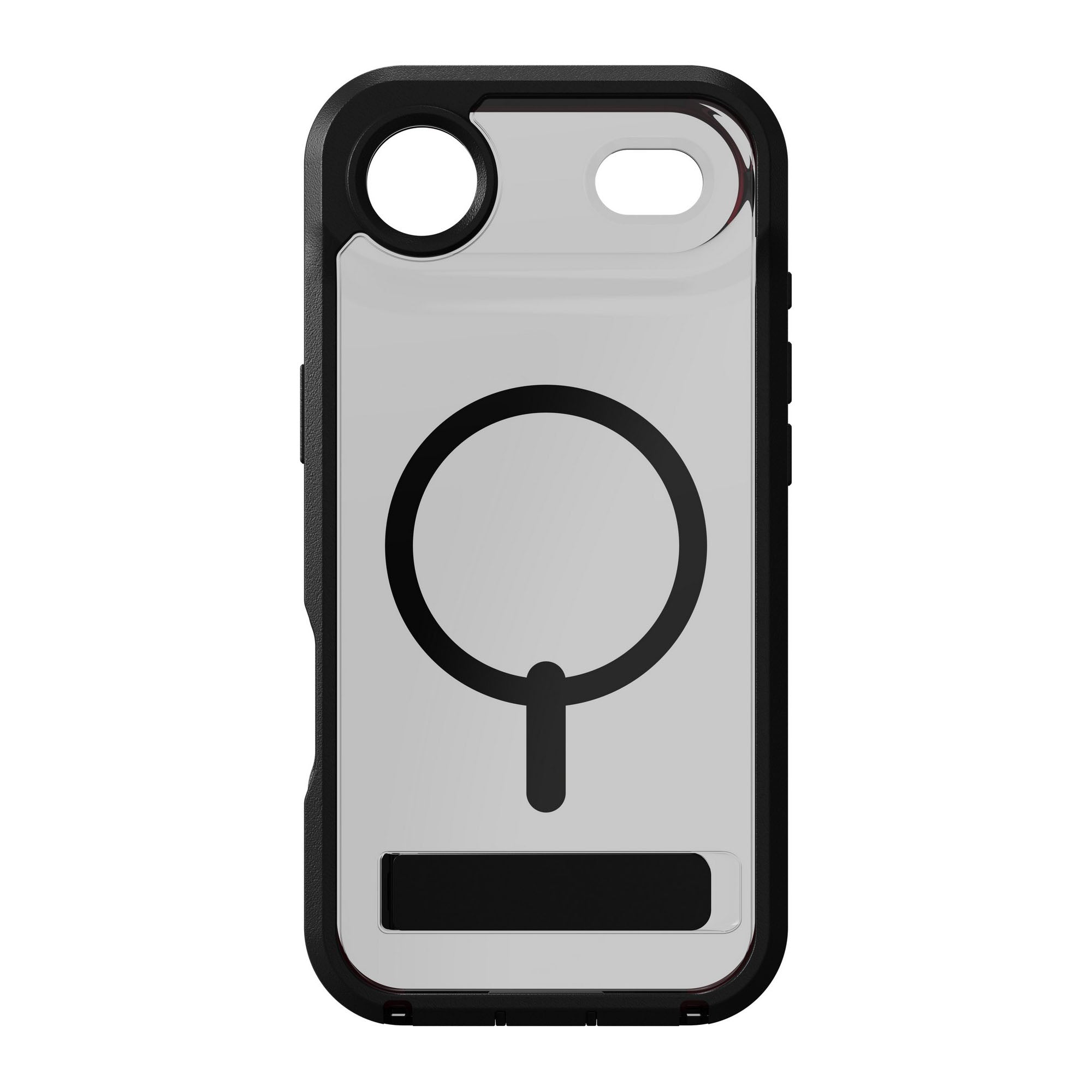 iPhone Air ZAGG Graphene Rainier Snap Kickstand Case - Smoke Black - 15-14691