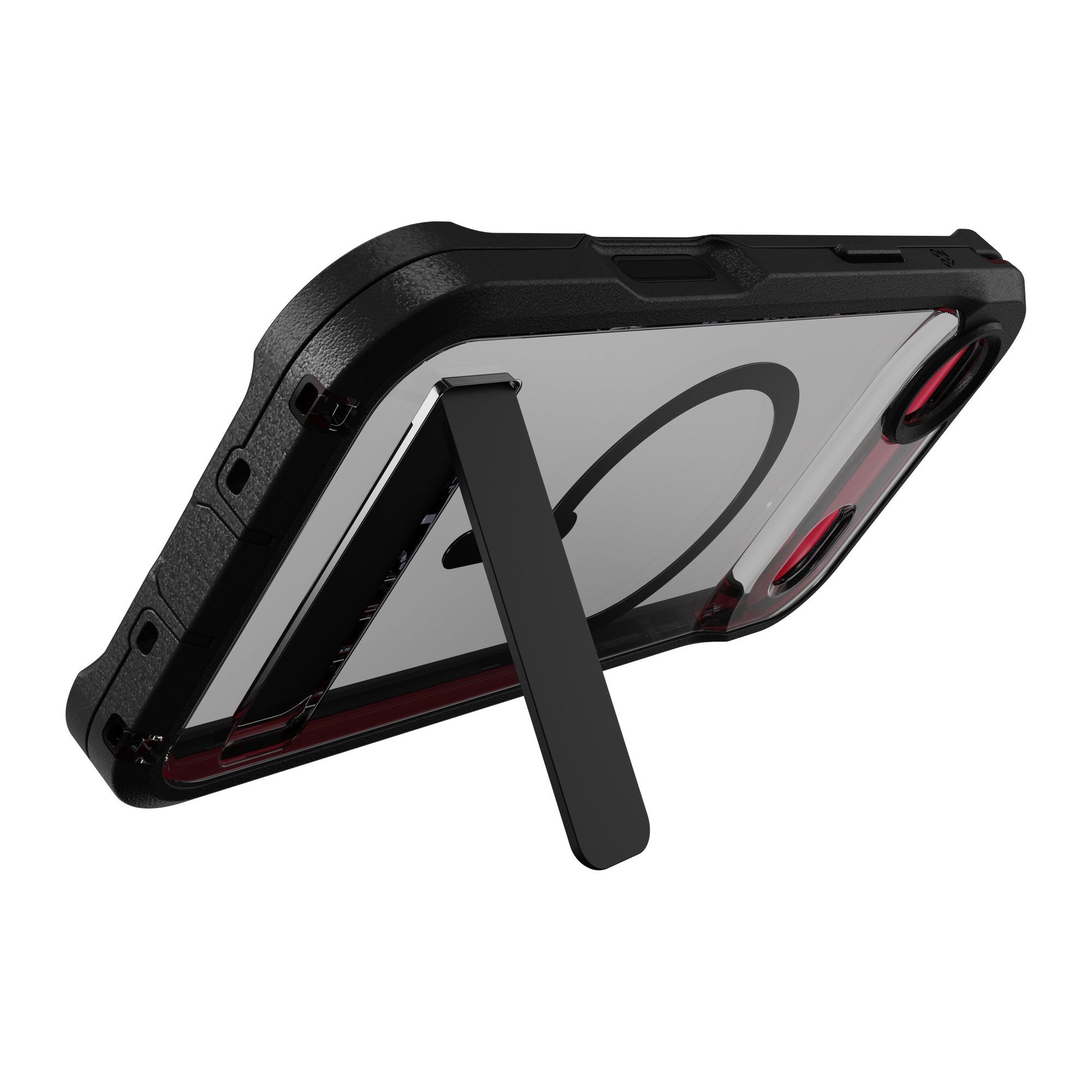 iPhone Air ZAGG Graphene Rainier Snap Kickstand Case - Smoke Black - 15-14691