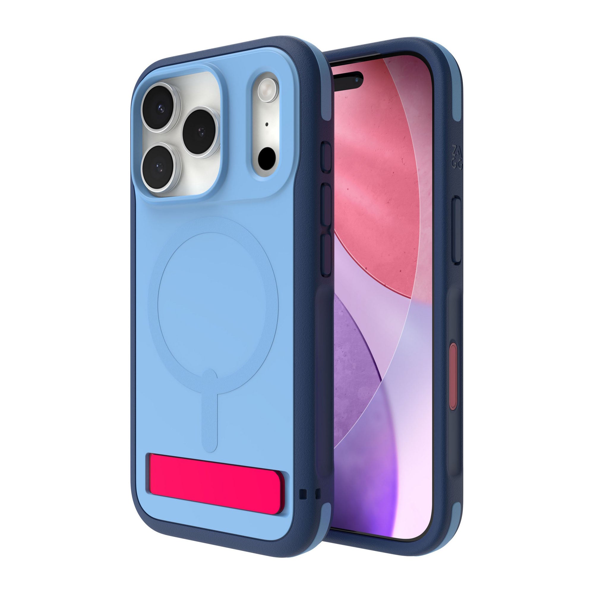 iPhone 17 Pro ZAGG Graphene Sedona Snap Kickstand Case - Royal Ember - 15-14752