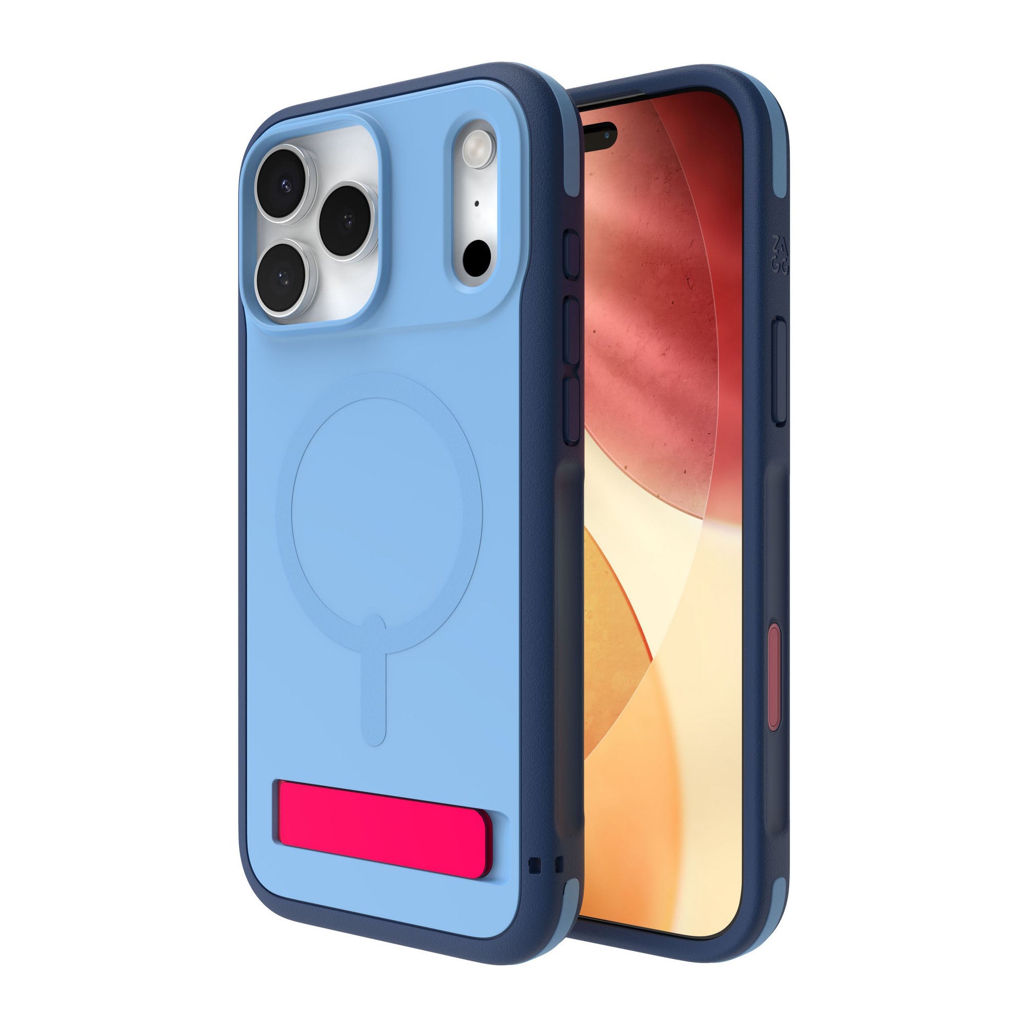 iPhone 17 Pro Max ZAGG Graphene Sedona Snap Kickstand Case - Royal Ember - 15-14754
