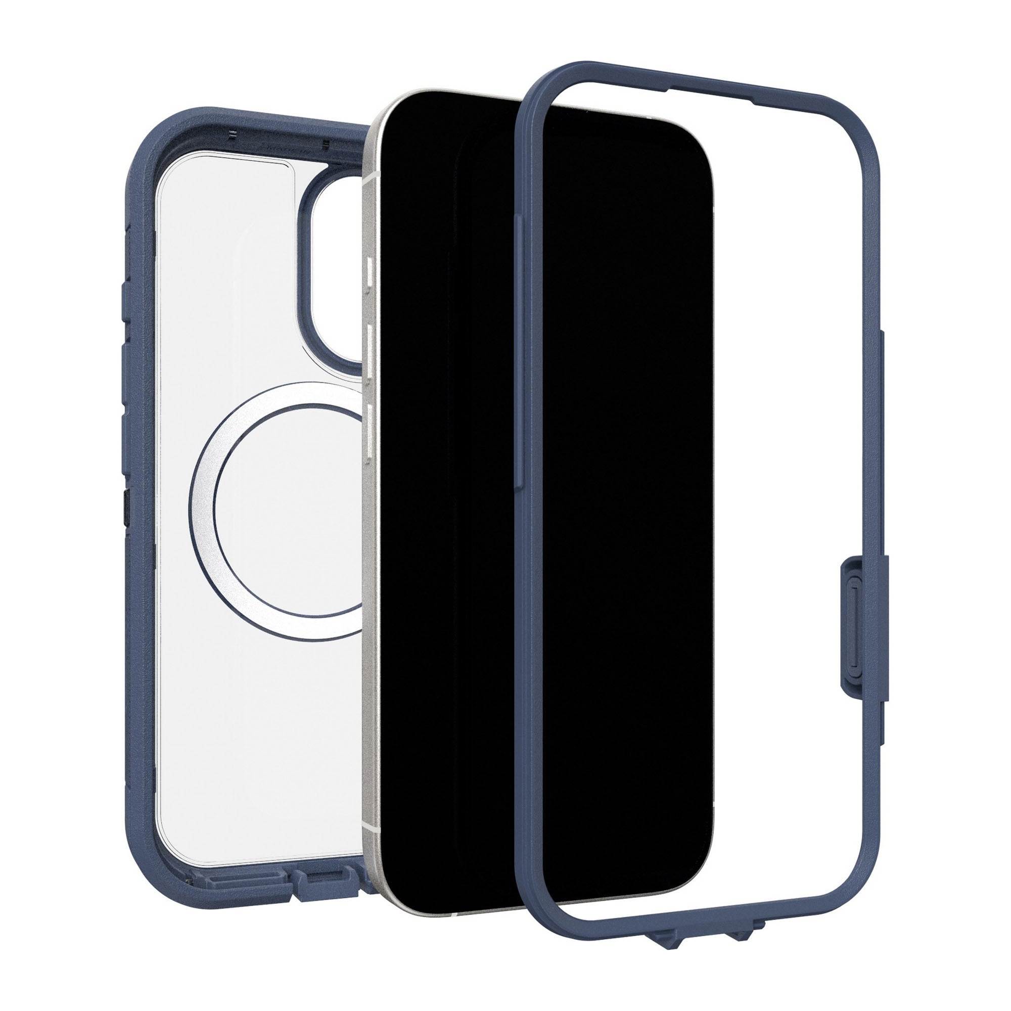 iPhone 17 Otterbox Defender Pro XT w/MagSafe + Camera Control Case - Baby Blue Clear - 15-14768