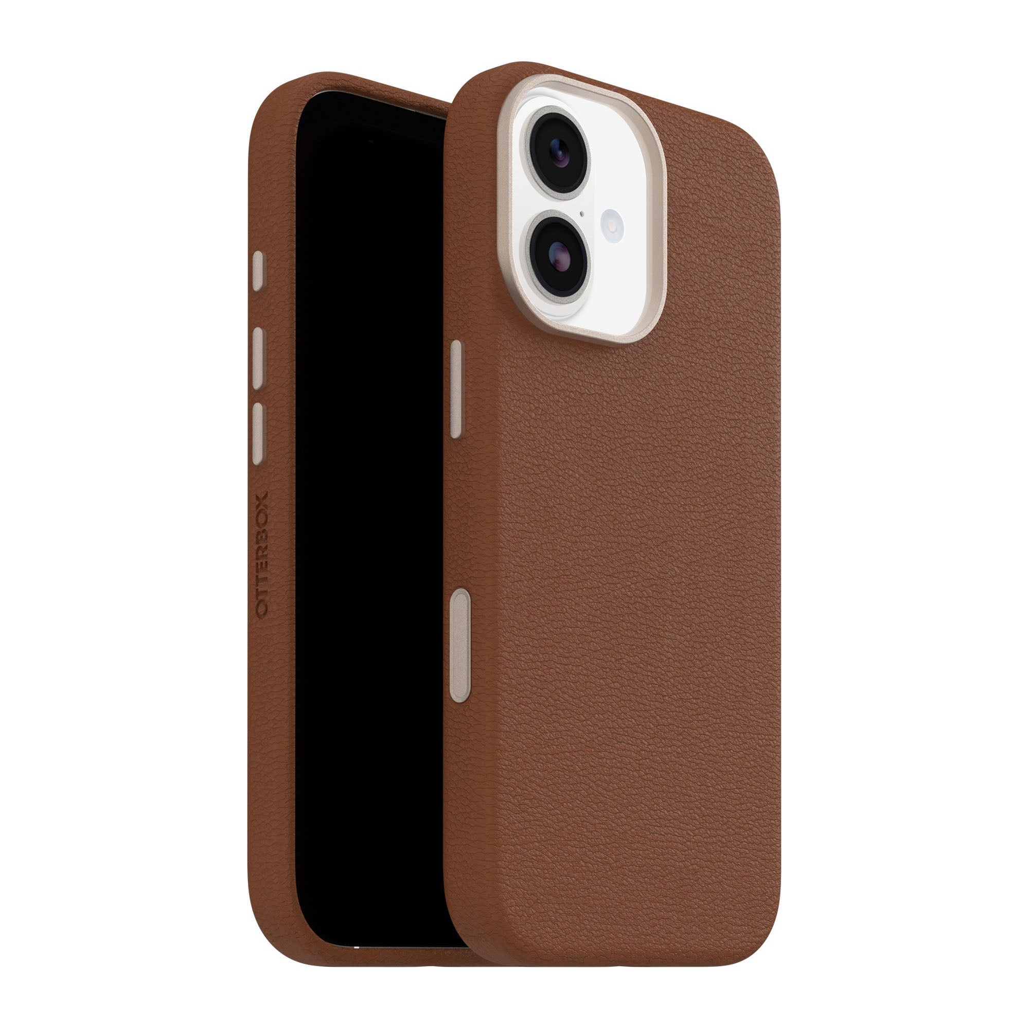 iPhone 17 Otterbox Symmetry Cactus Leather w/MagSafe + Camera Control Case - Desert Saddle - 15-14777