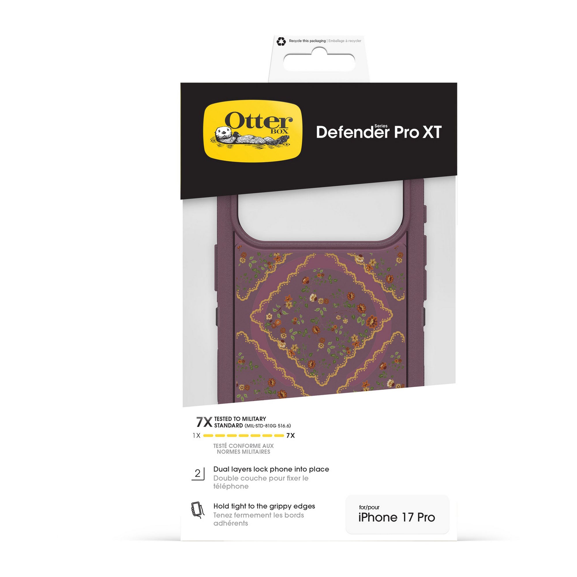 iPhone 17 Pro Otterbox Defender Pro XT w/MagSafe + Camera Control Case - Dusk Reverie - 15-14823