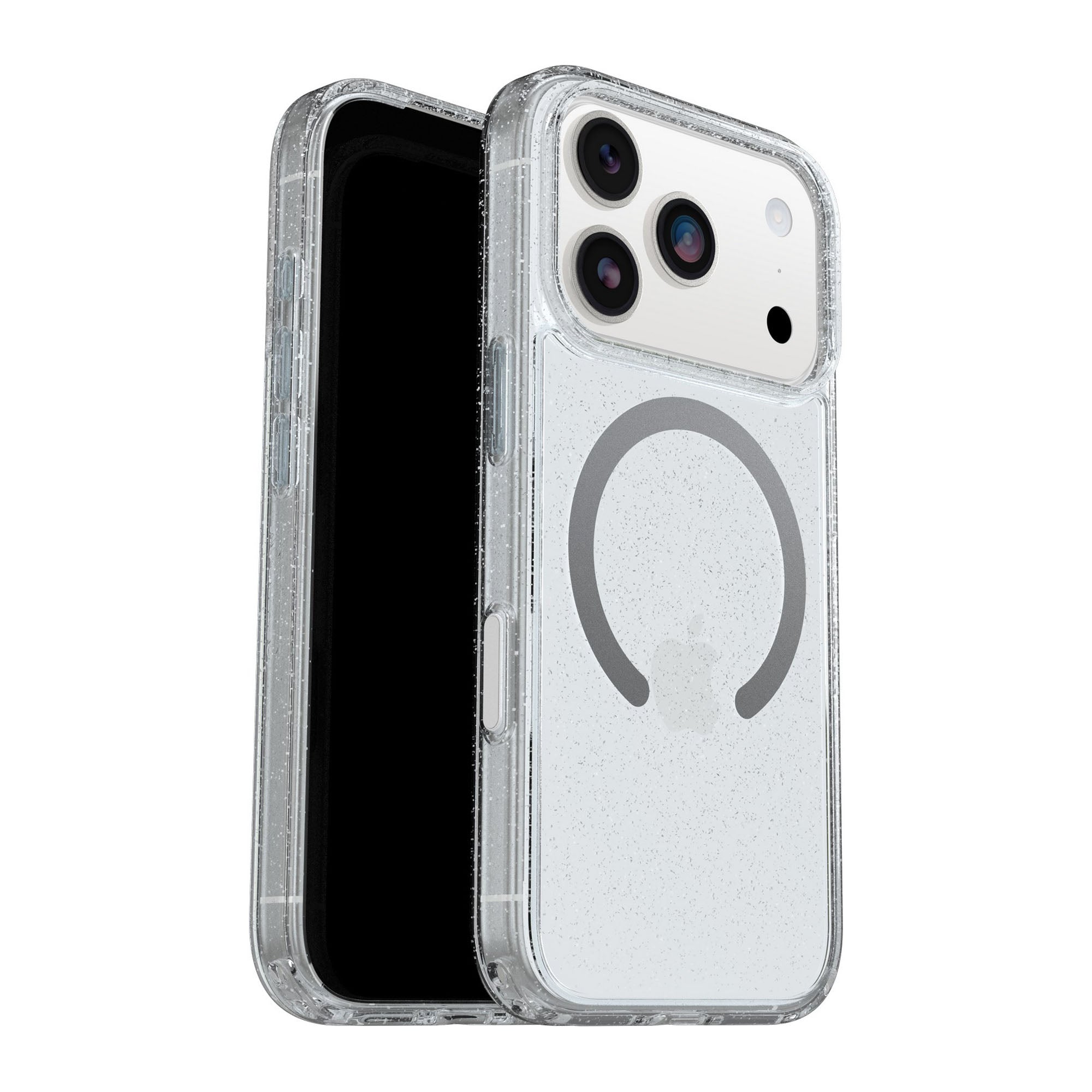 iPhone 17 Pro Otterbox Symmetry Clear w/MagSafe + Camera Control Case - Stardust 3.0 - 15-14844